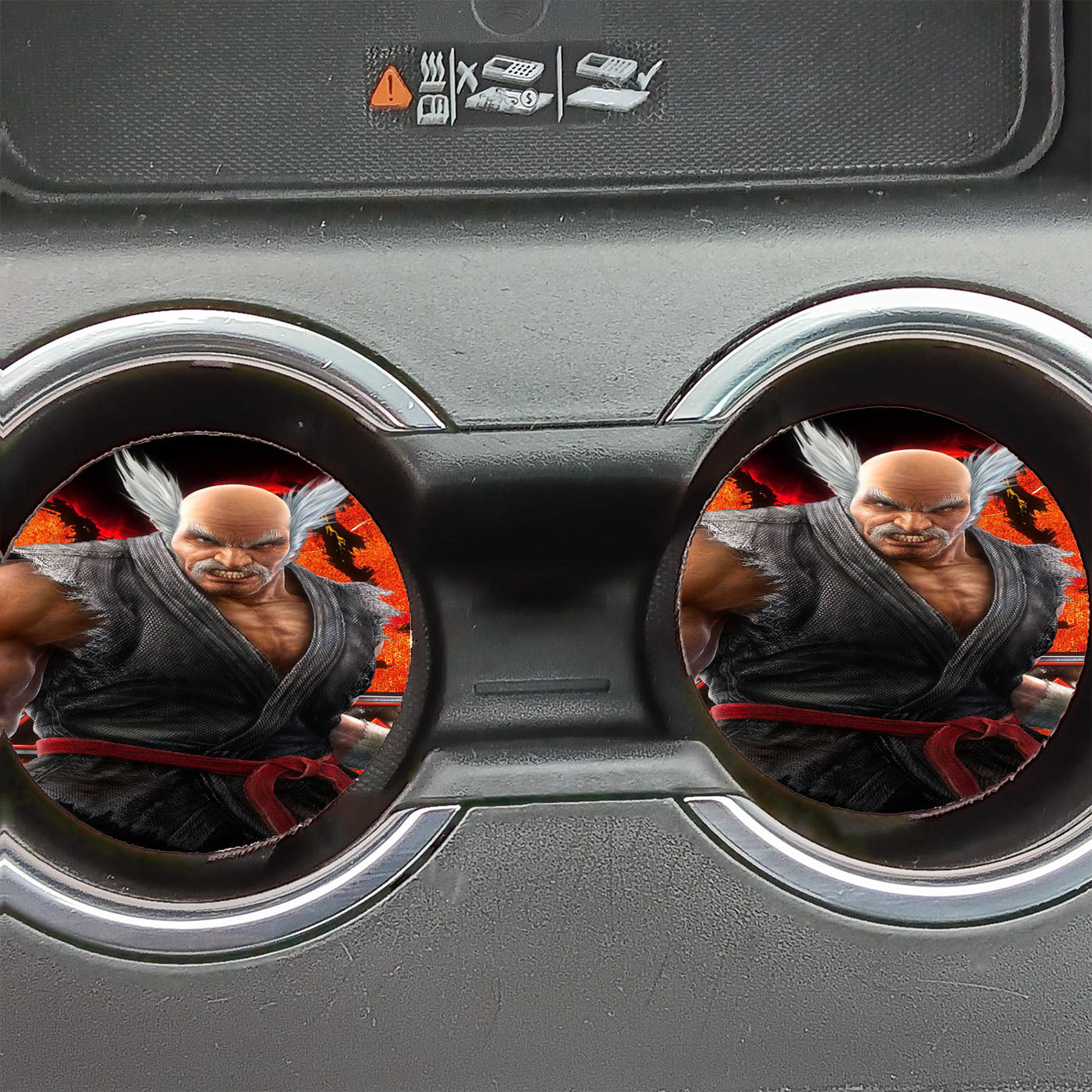 Haihachi Tekken Tag Car Coasters