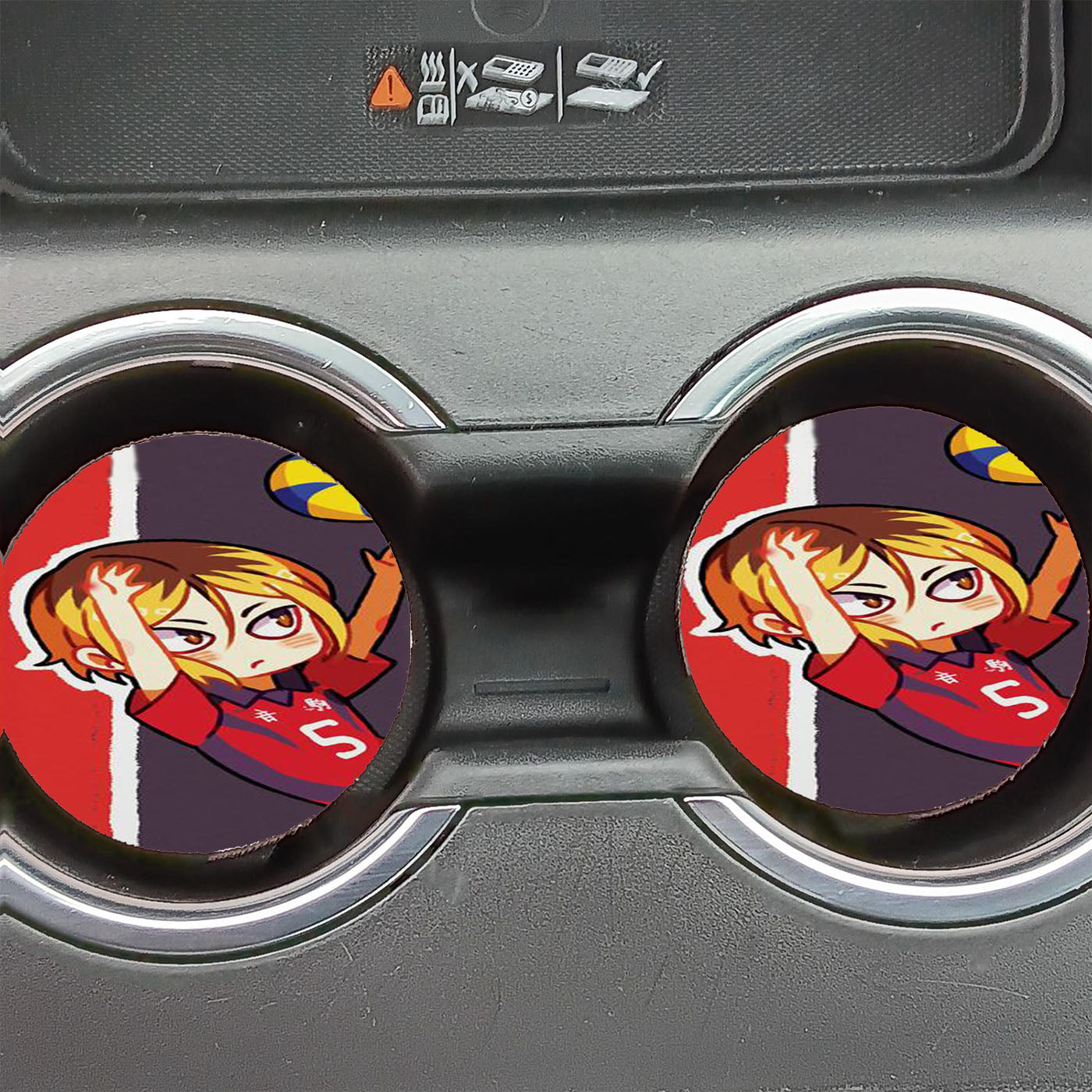 Haikyuu Chibi Car Coasters
