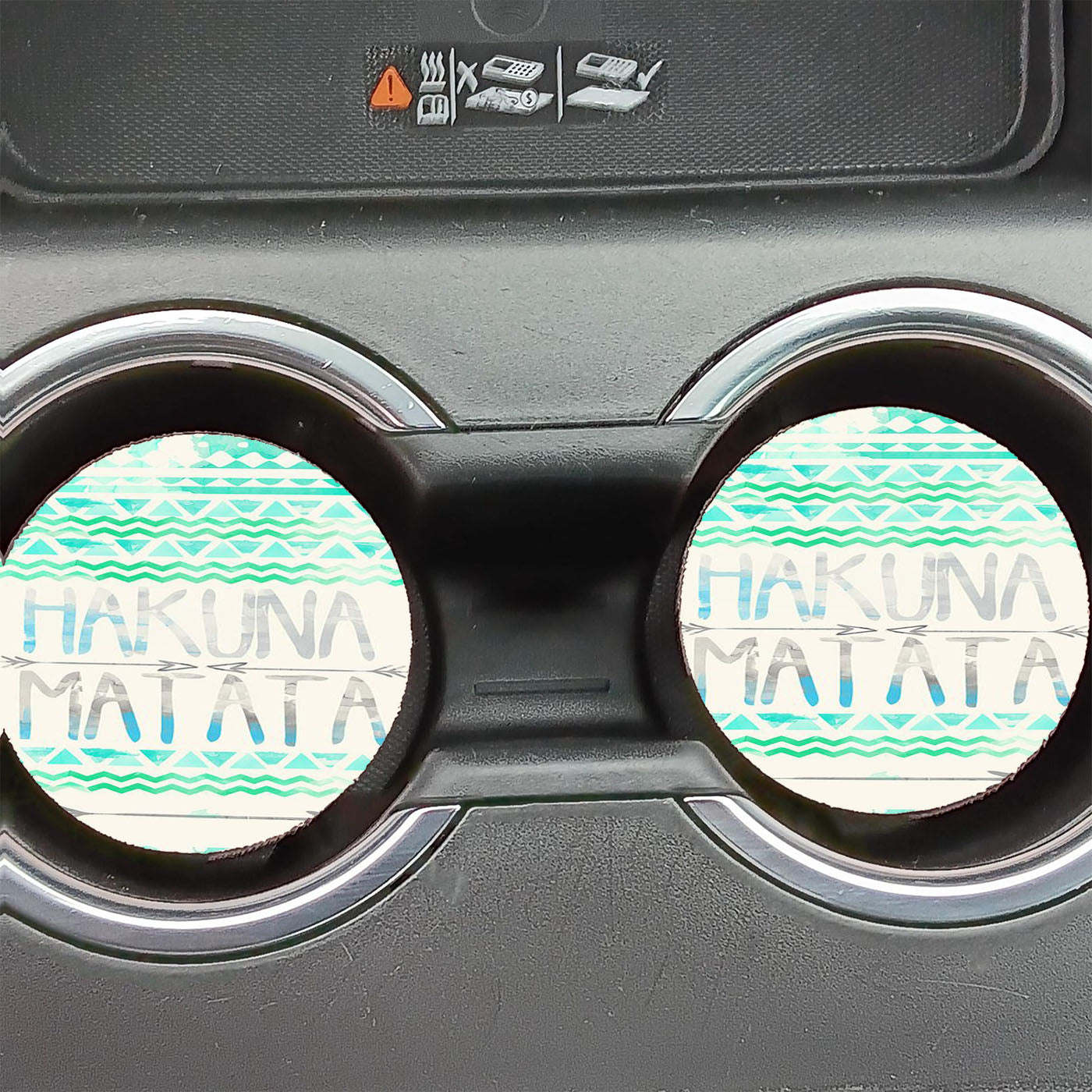 Hakuna Matata Art Car Coasters