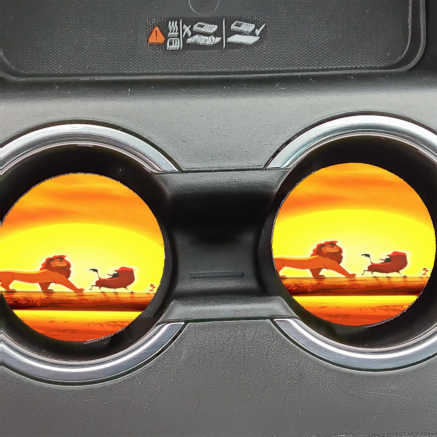 Hakuna Matata Lion King Car Coasters