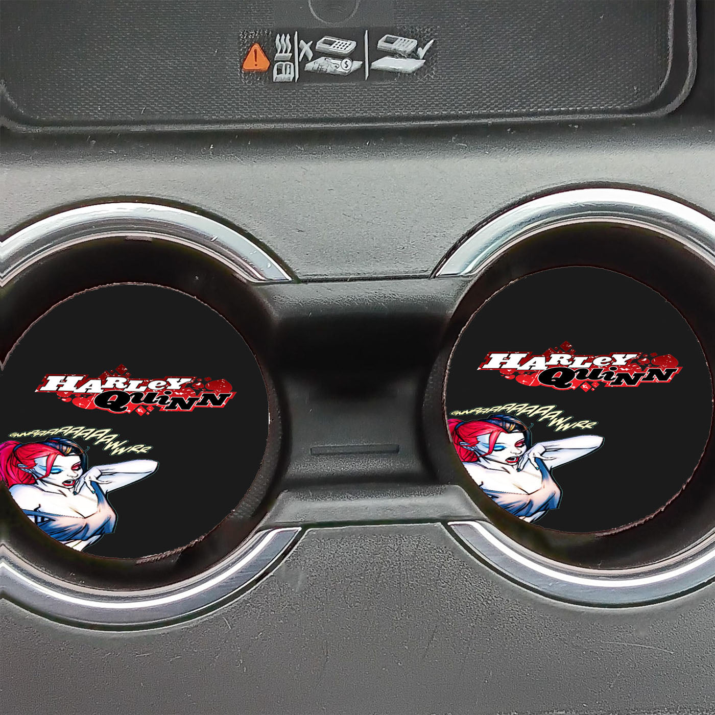 Harley Quinn Car Coasters