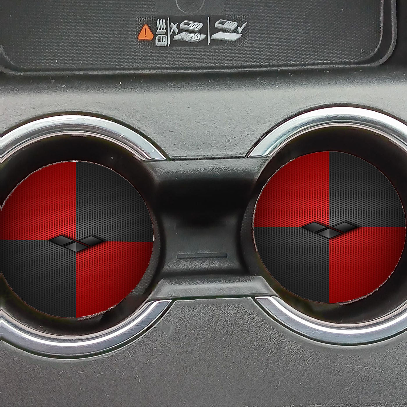 Harley Quinn Black Diamonds Car Coasters