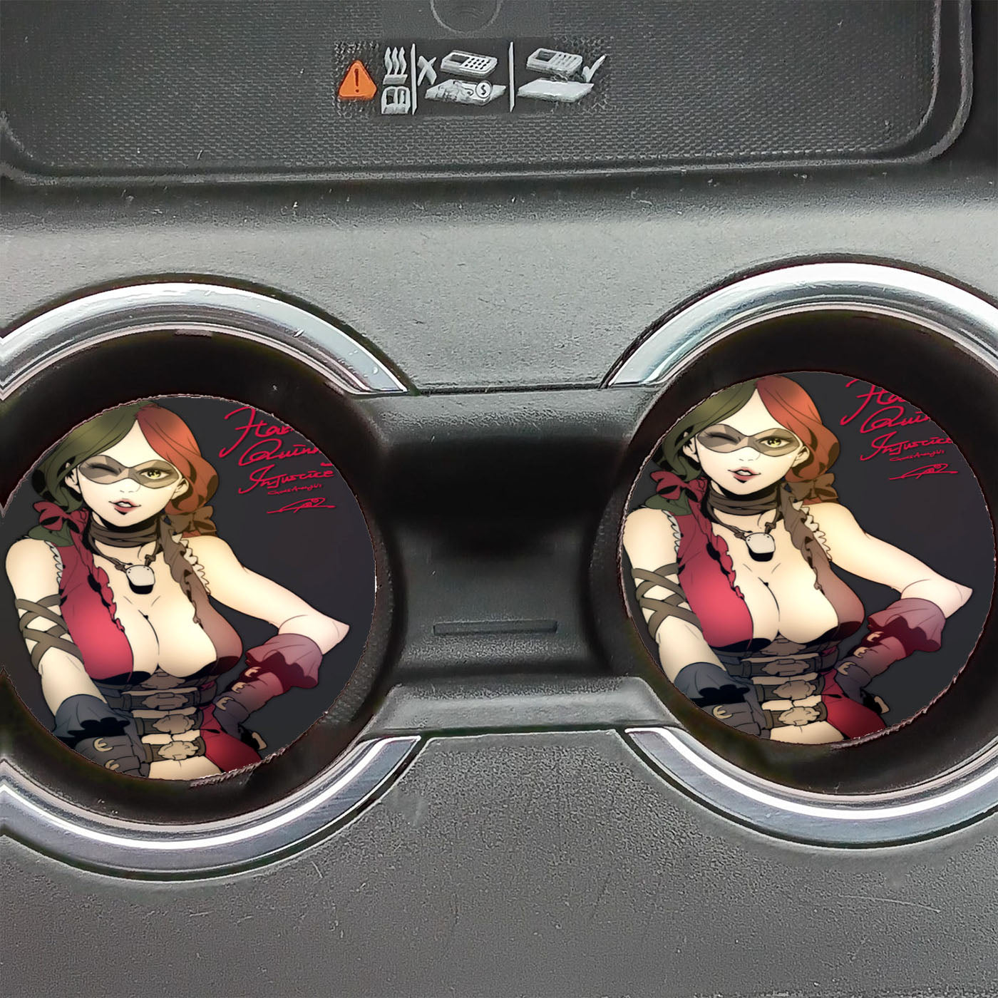 Harley Quinn City Car Coasters