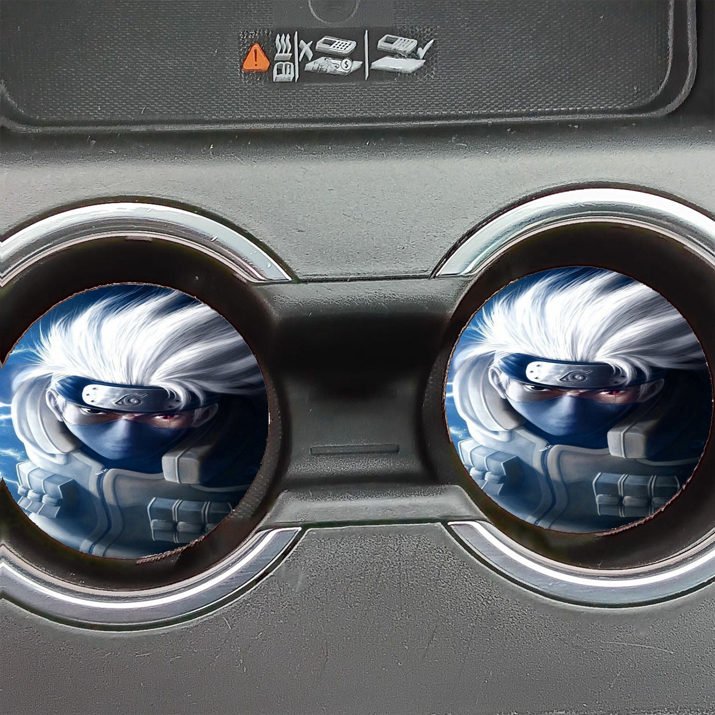 Hatake Kakashi Art Car Coasters