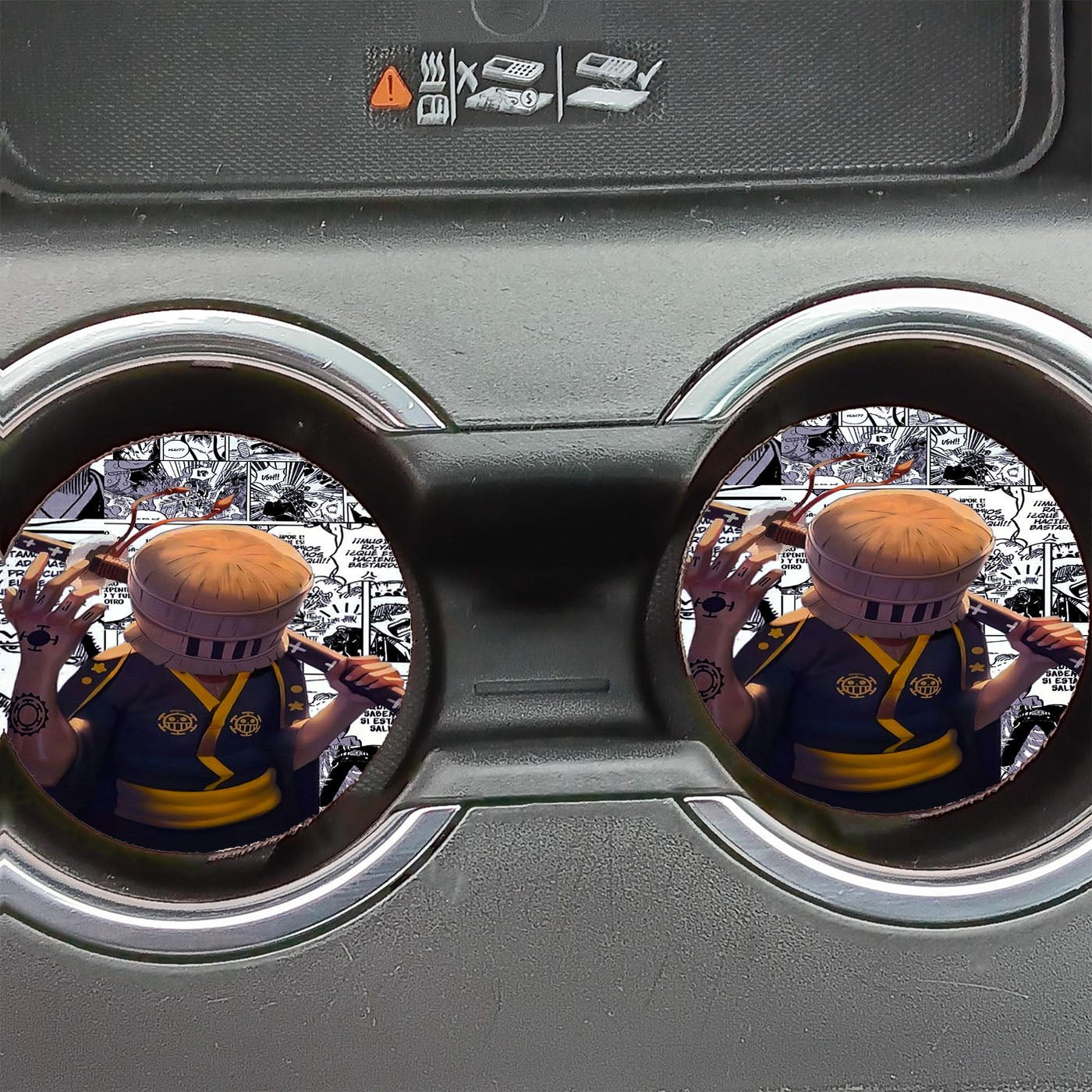 Heart Pirates Comics Car Coasters