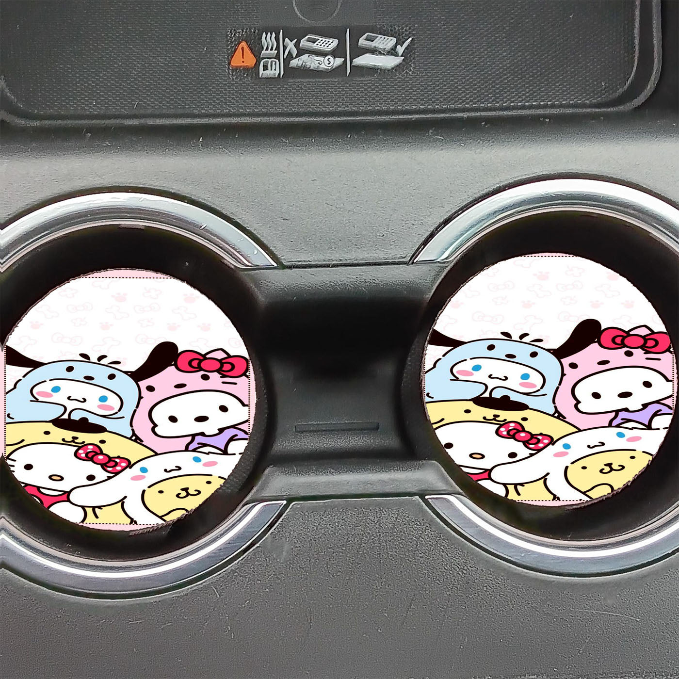 Hello Kitty Tsum-Tsum Cute Car Coasters