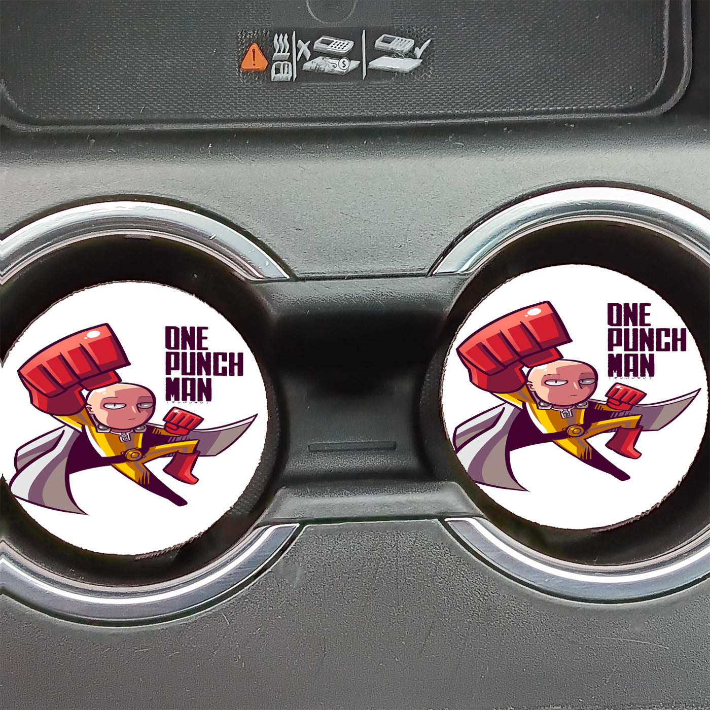 Hero One Punch Man Car Coasters