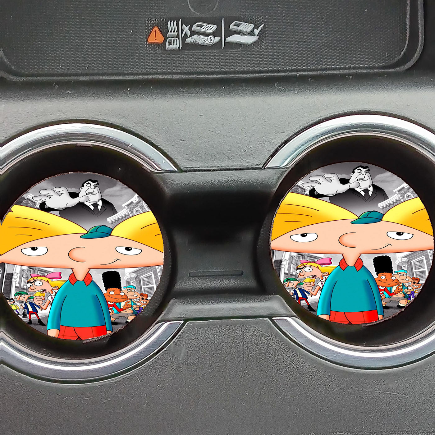 Hey Arnold Car Coasters