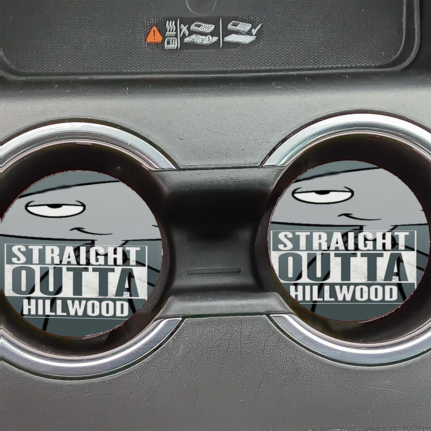 Hey Arnold Straight Outta Hillwood Car Coasters