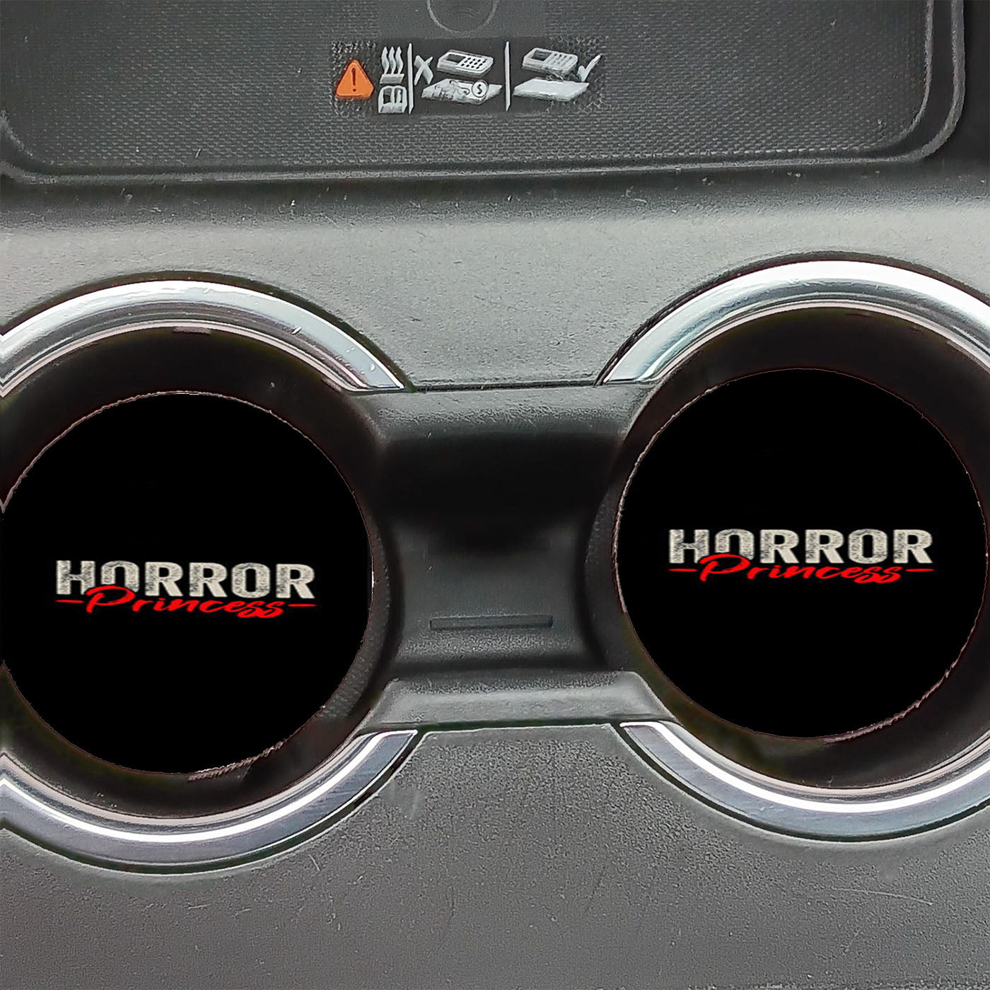 Horror Movies Films Series Princess Queen Car Coasters
