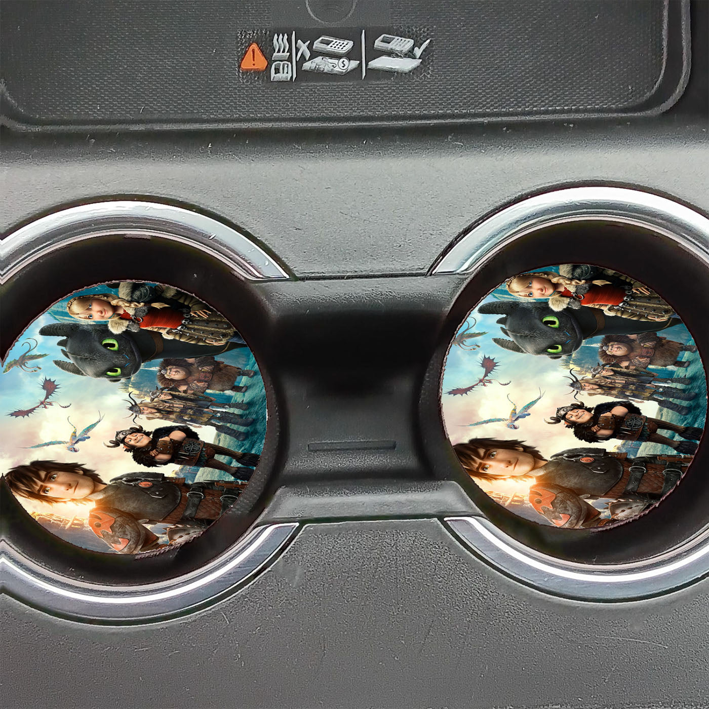 How To Train Your Dragon Car Coasters