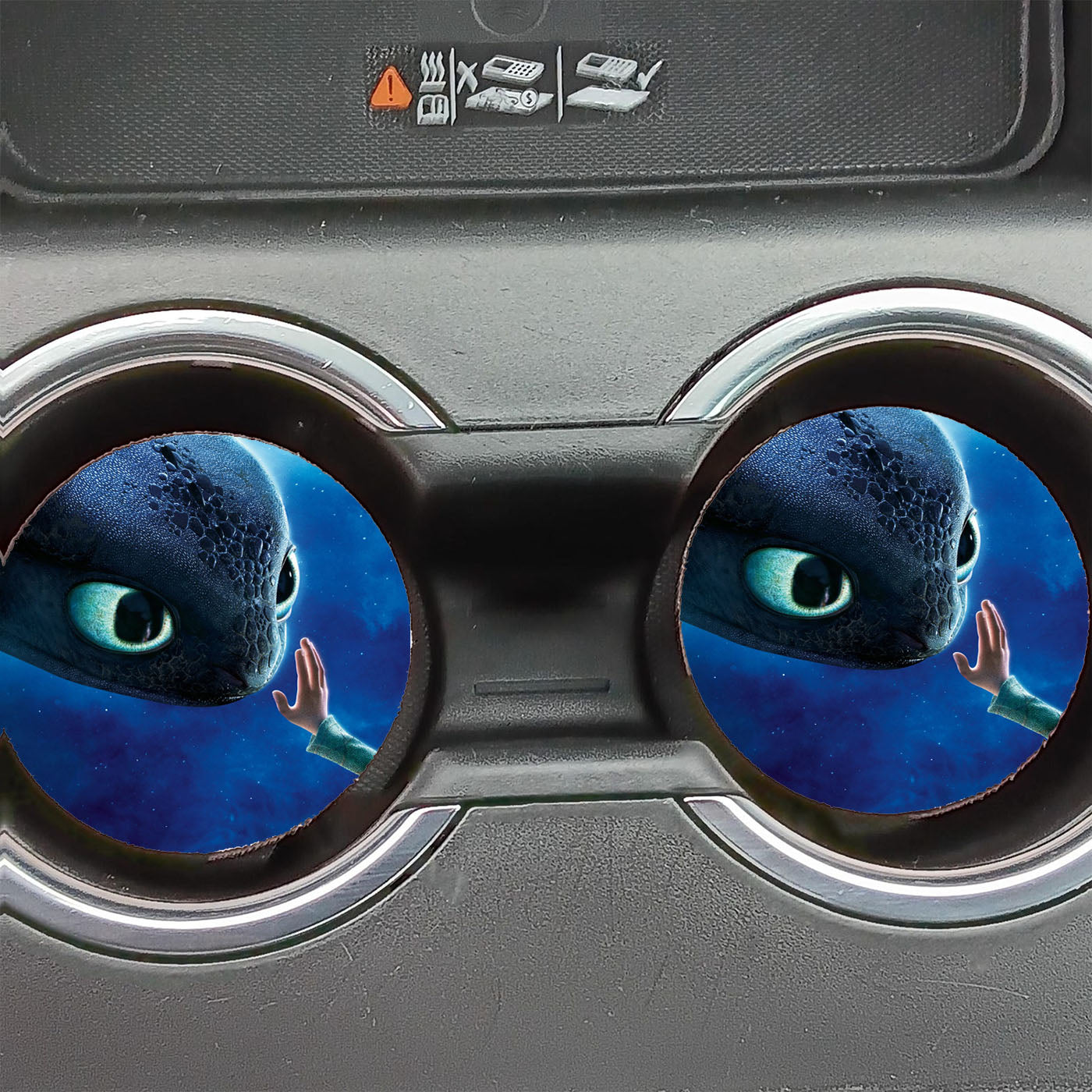 How To Train Your Dragon Effect Car Coasters