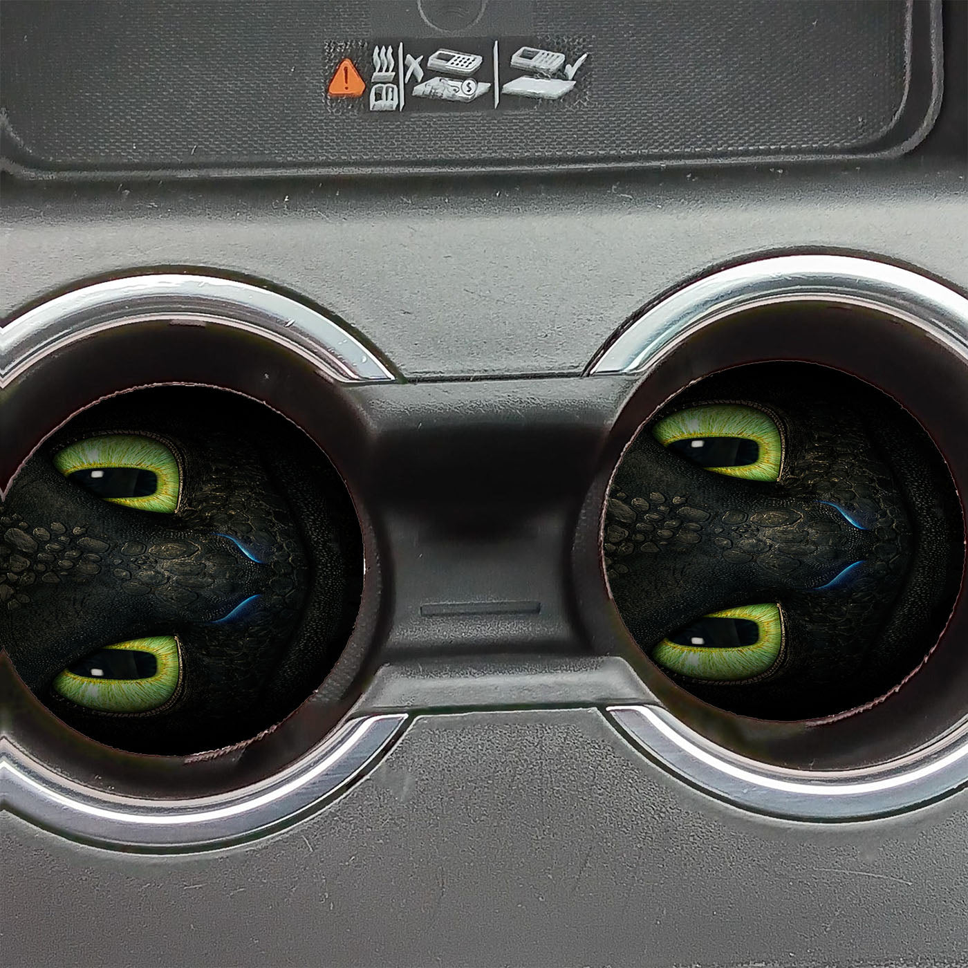 How To Train Your Dragon Face Car Coasters