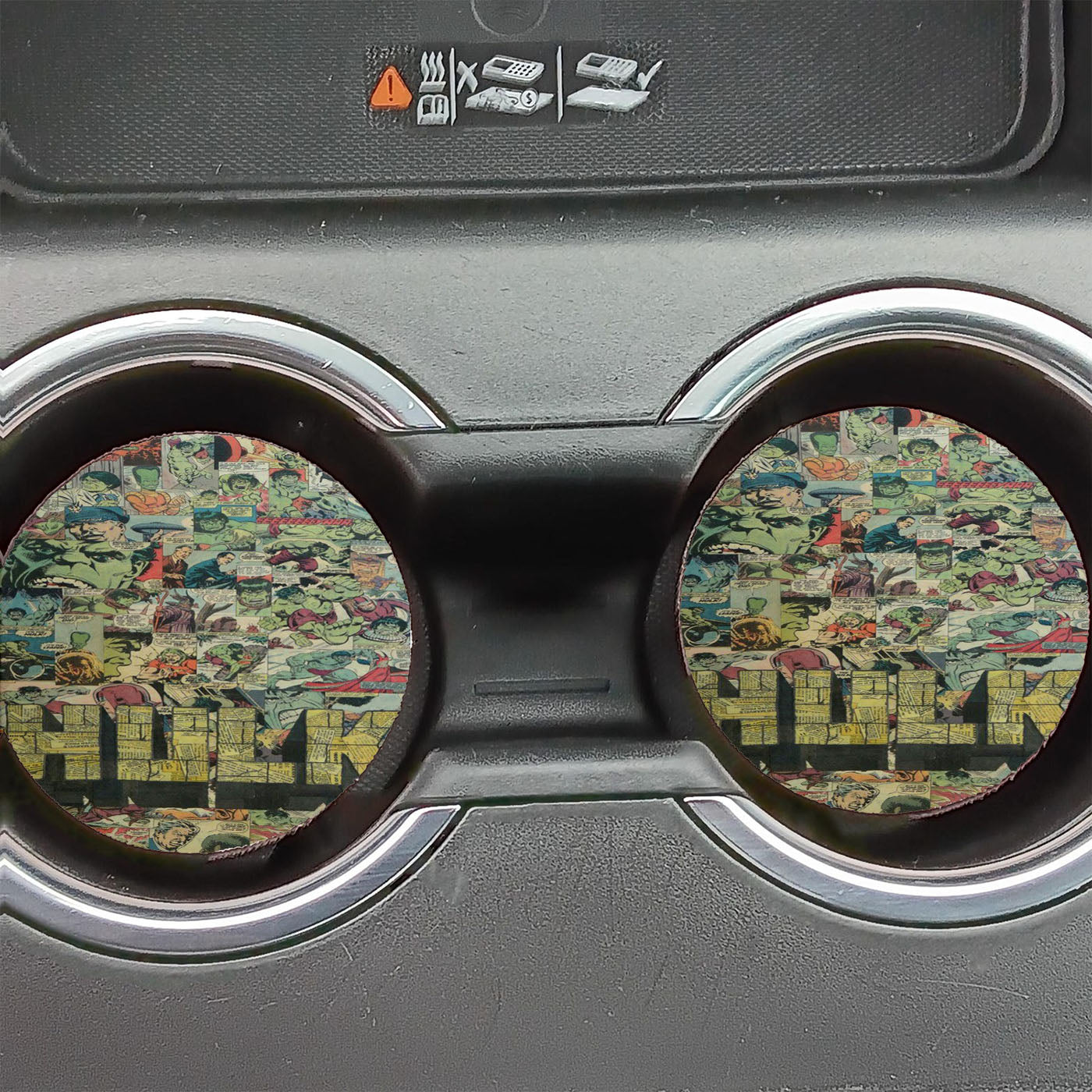 Hulk Comic Collection Car Coasters