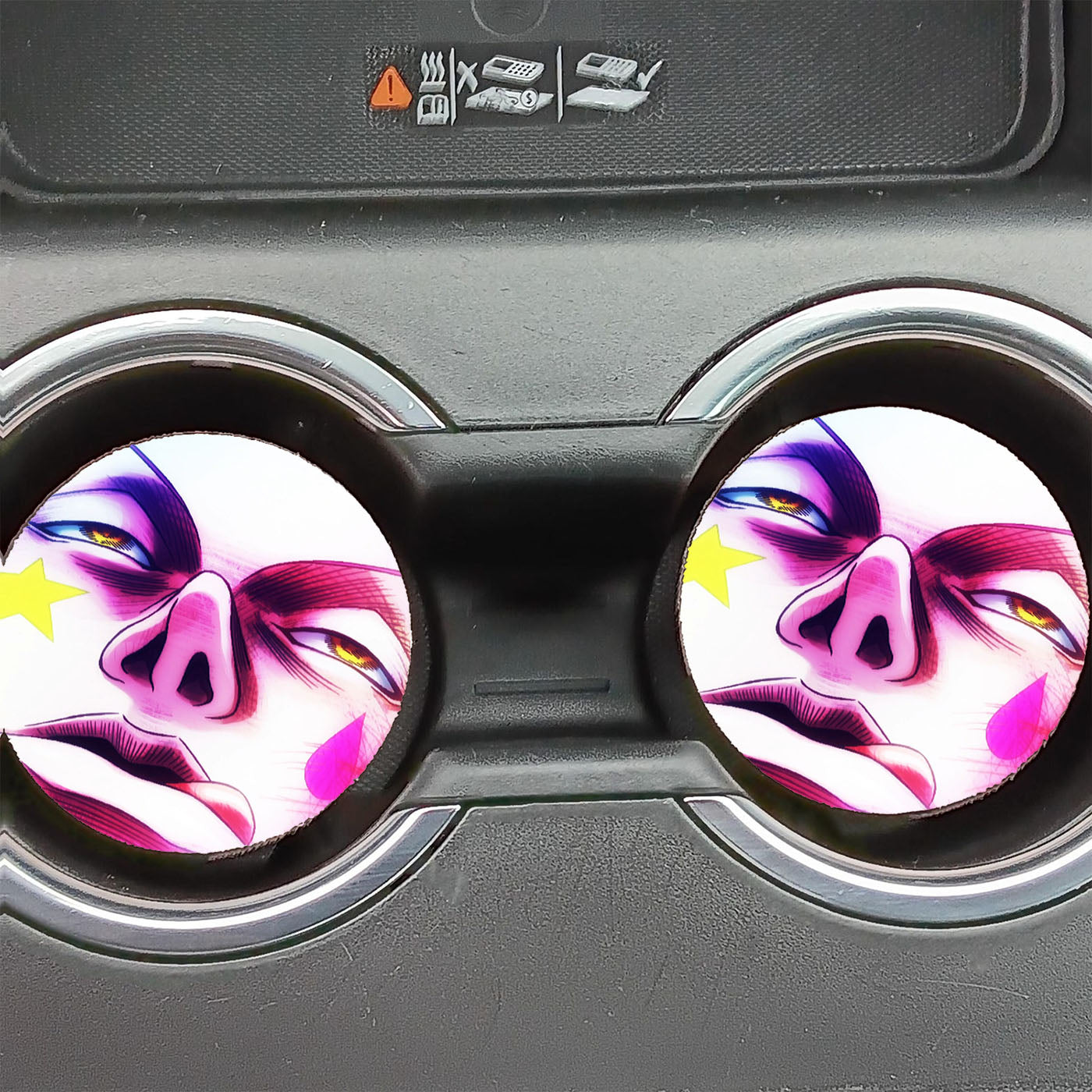 Hunter X Hunter Hisoka Orgasm Car Coasters