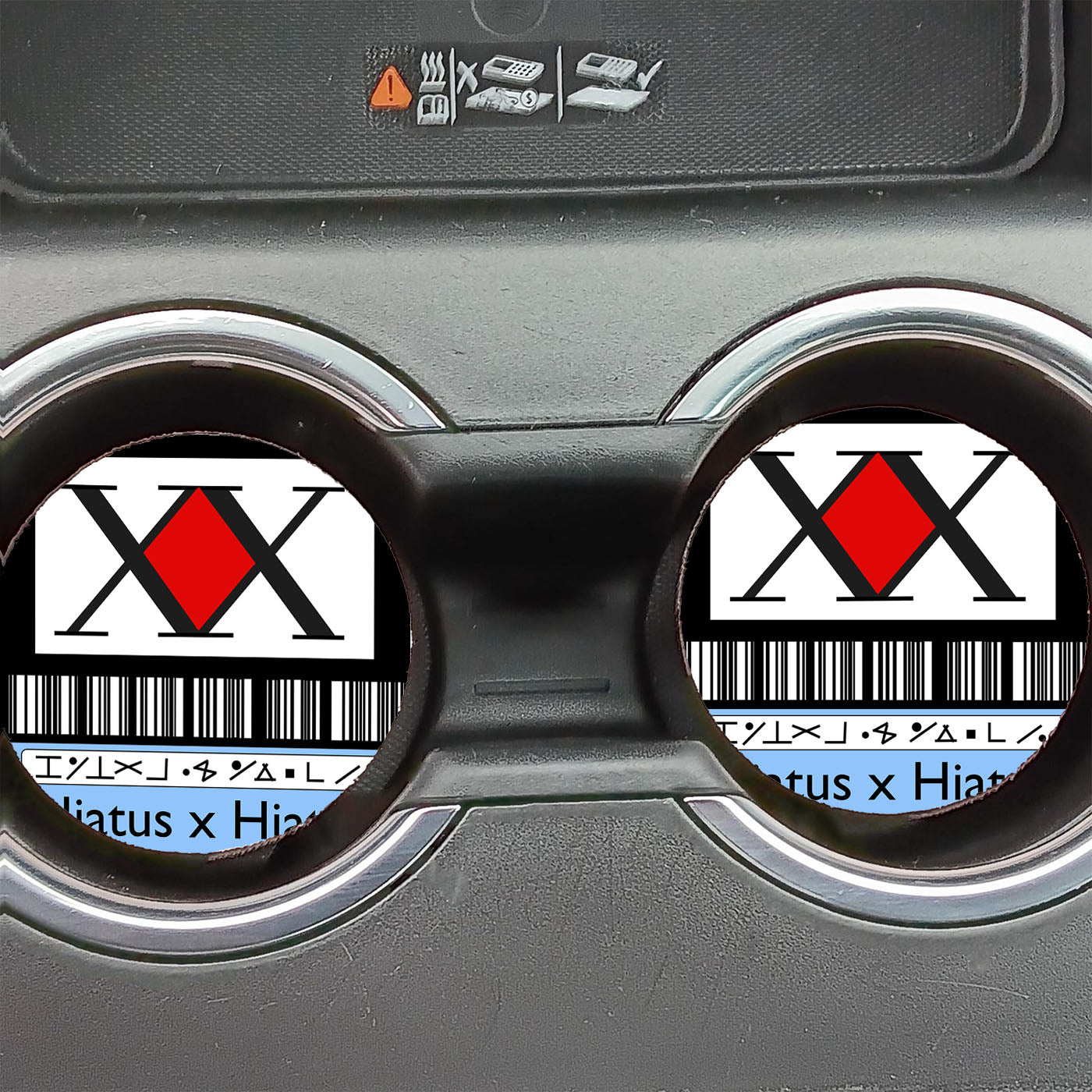 Hunter X Hunter License Car Coasters