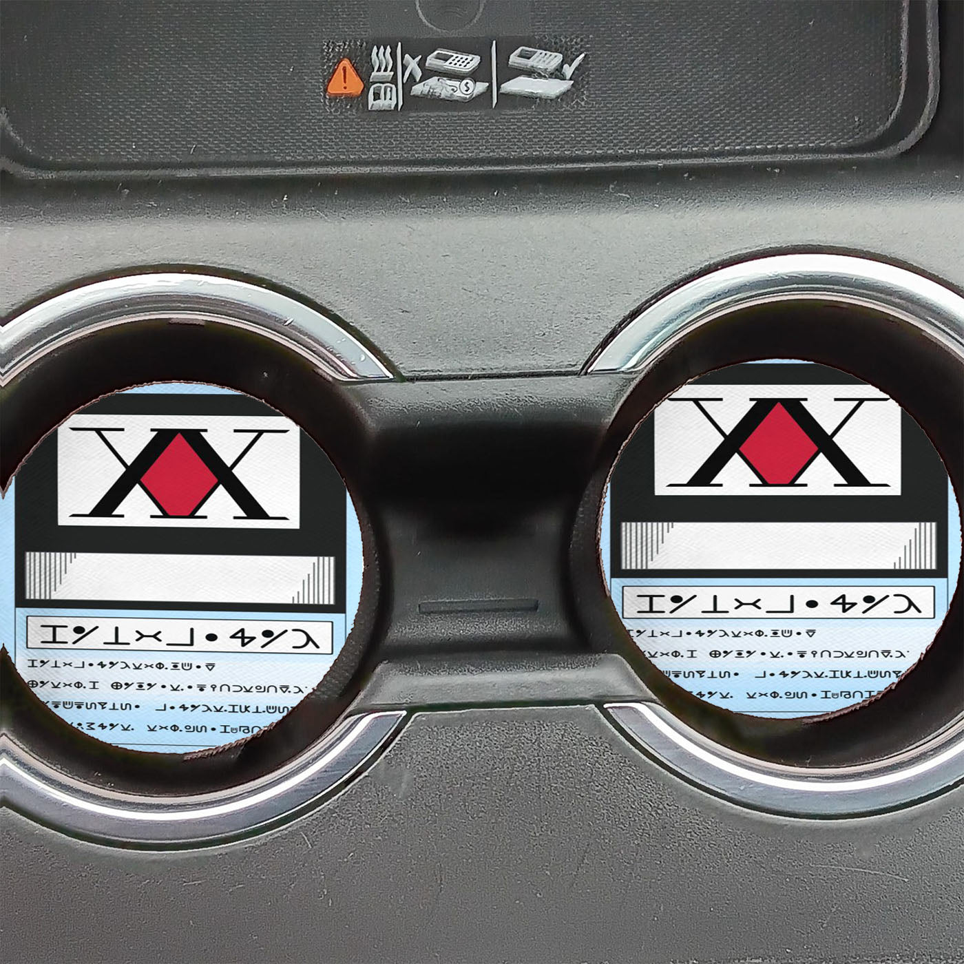 Hunter X Hunter License Wallet Car Coasters