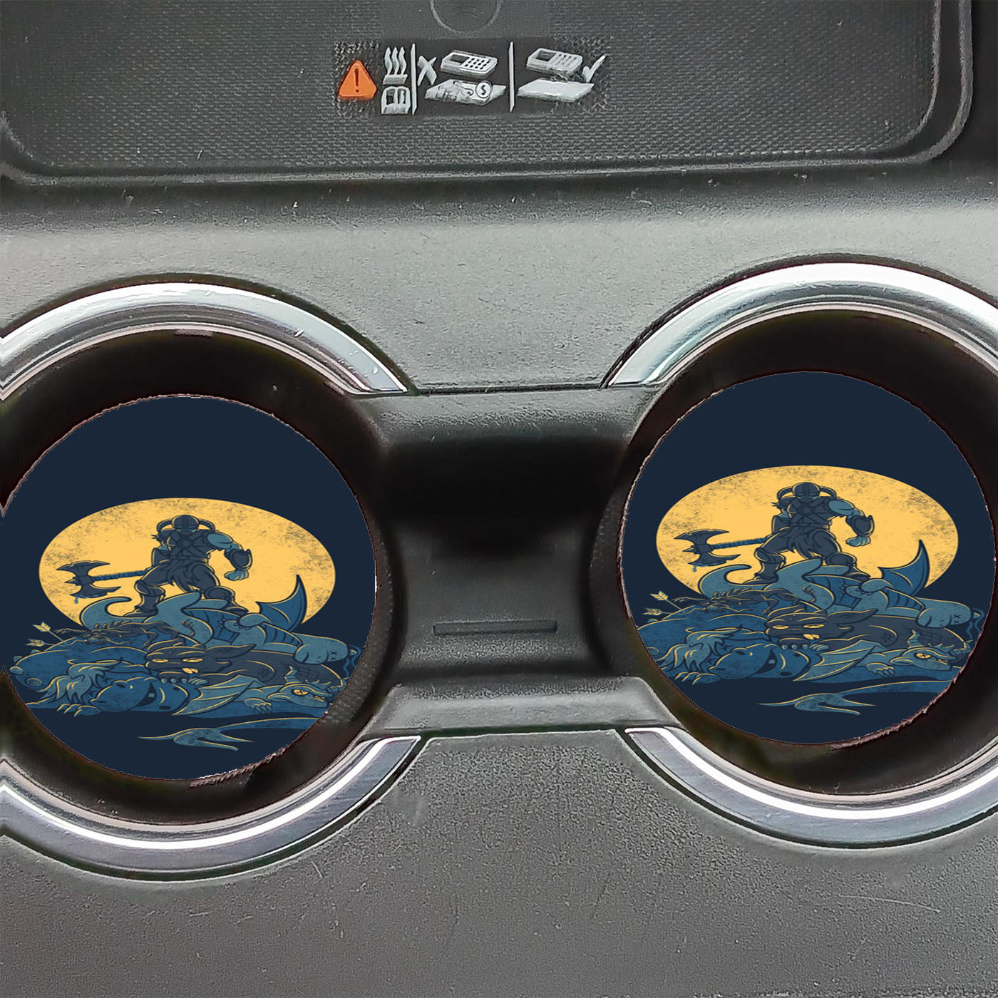 Hunter X Hunter Wallpaperr Car Coasters