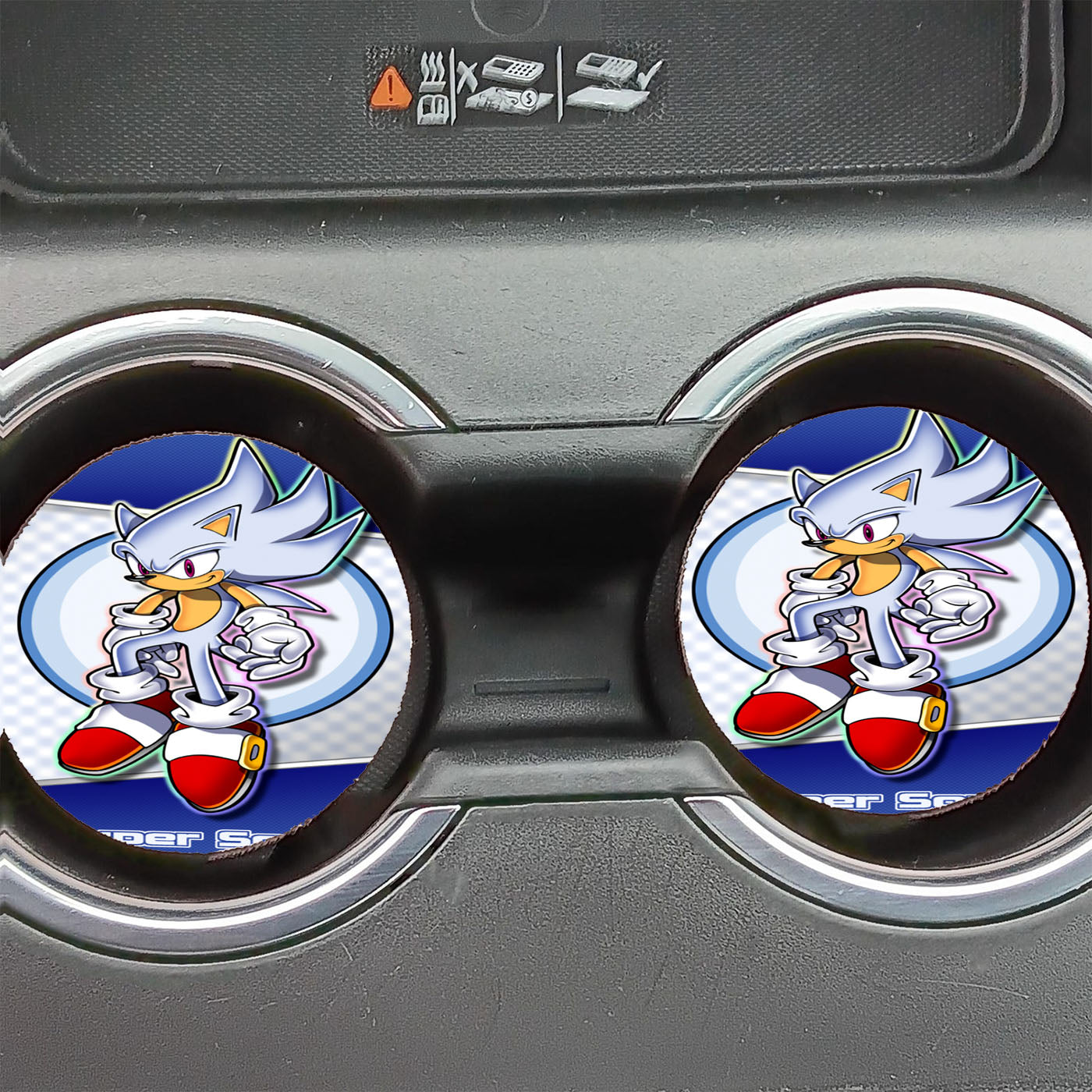Hyper Sonic Car Coasters