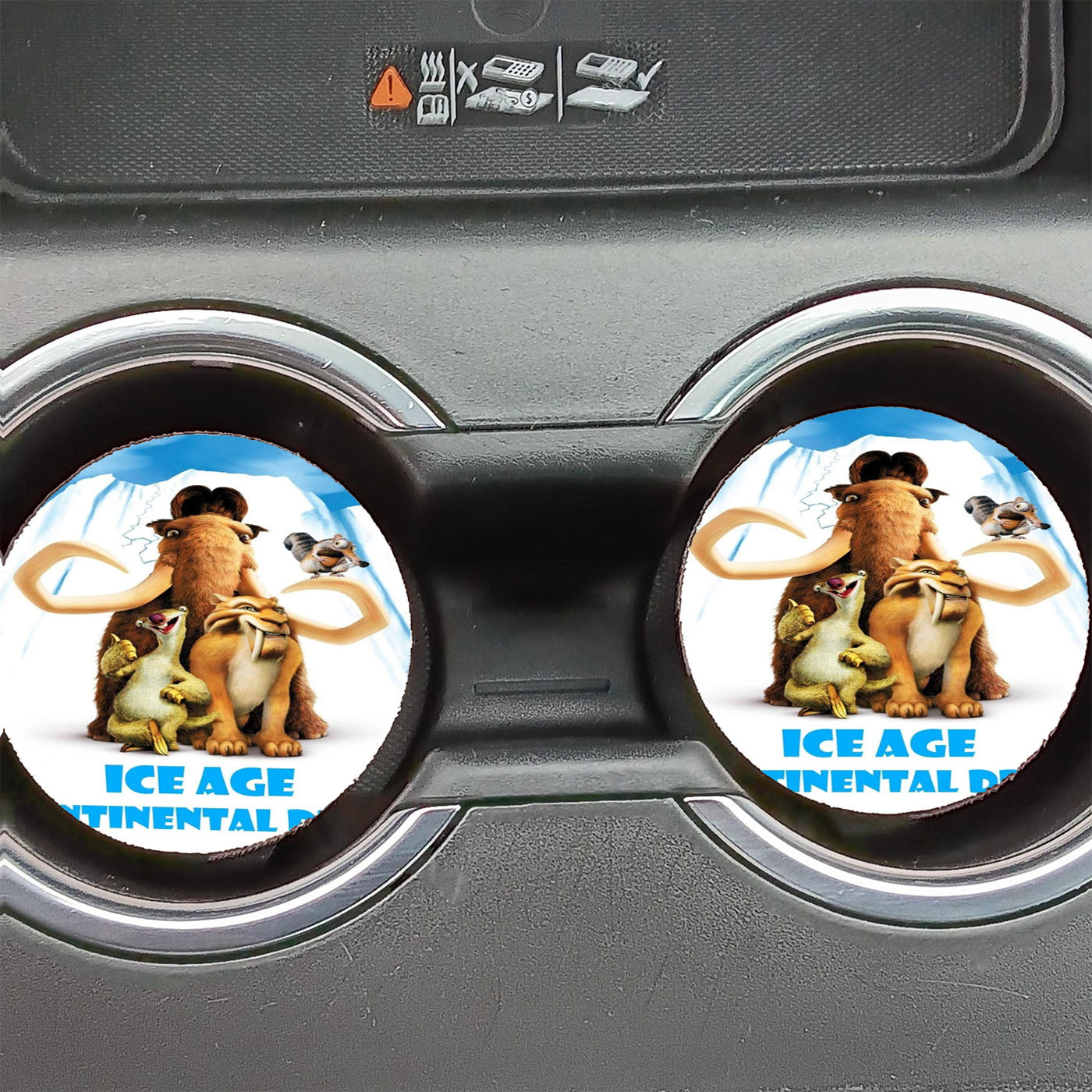 Ice Age 4 Poster Car Coasters