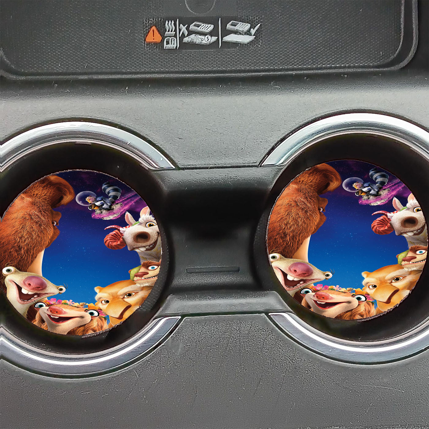 Ice Age Collision Course Car Coasters