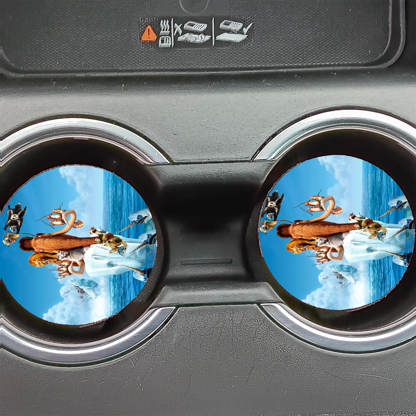 Ice Age Continental Drift Car Coasters