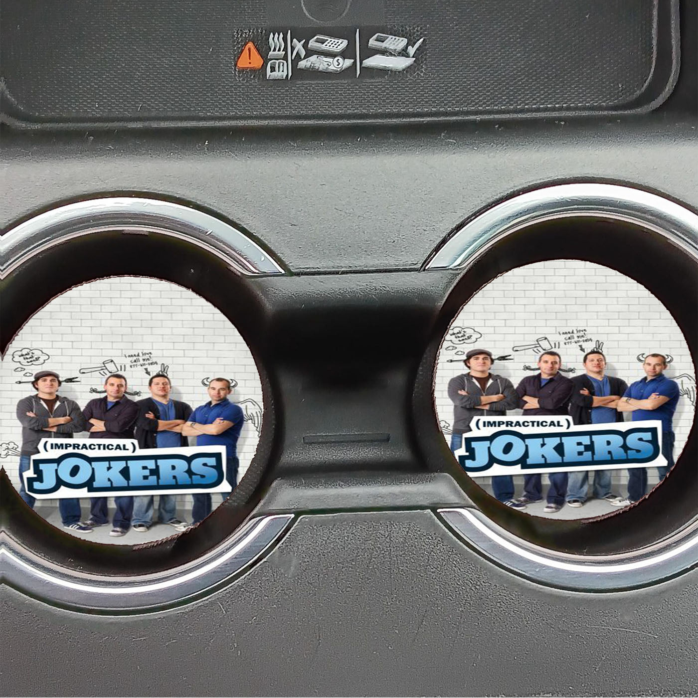 Impractical Jokers Car Coasters