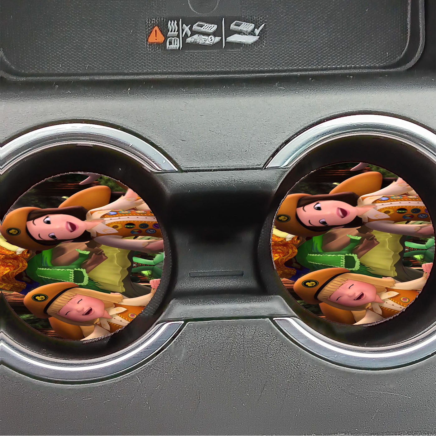 Improsive Disney Car Coasters