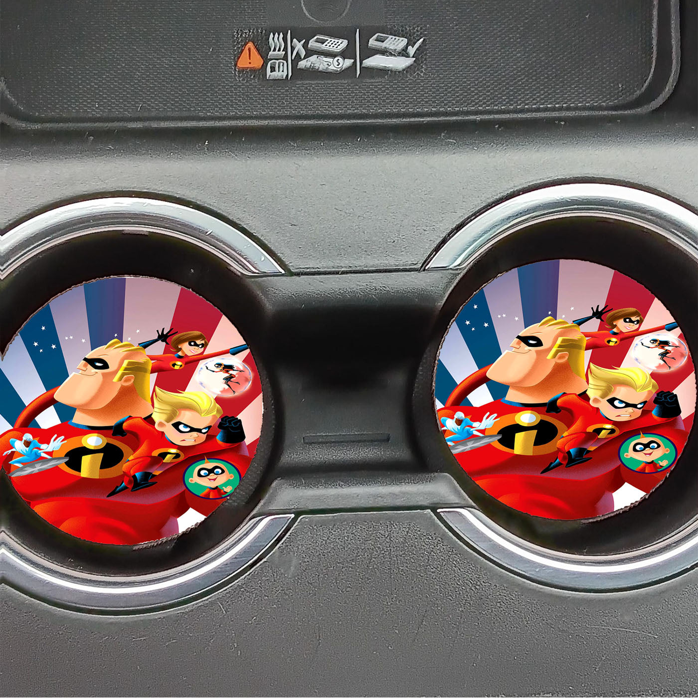 Incredibles 2 Family Matters Disney Pixar Car Coasters