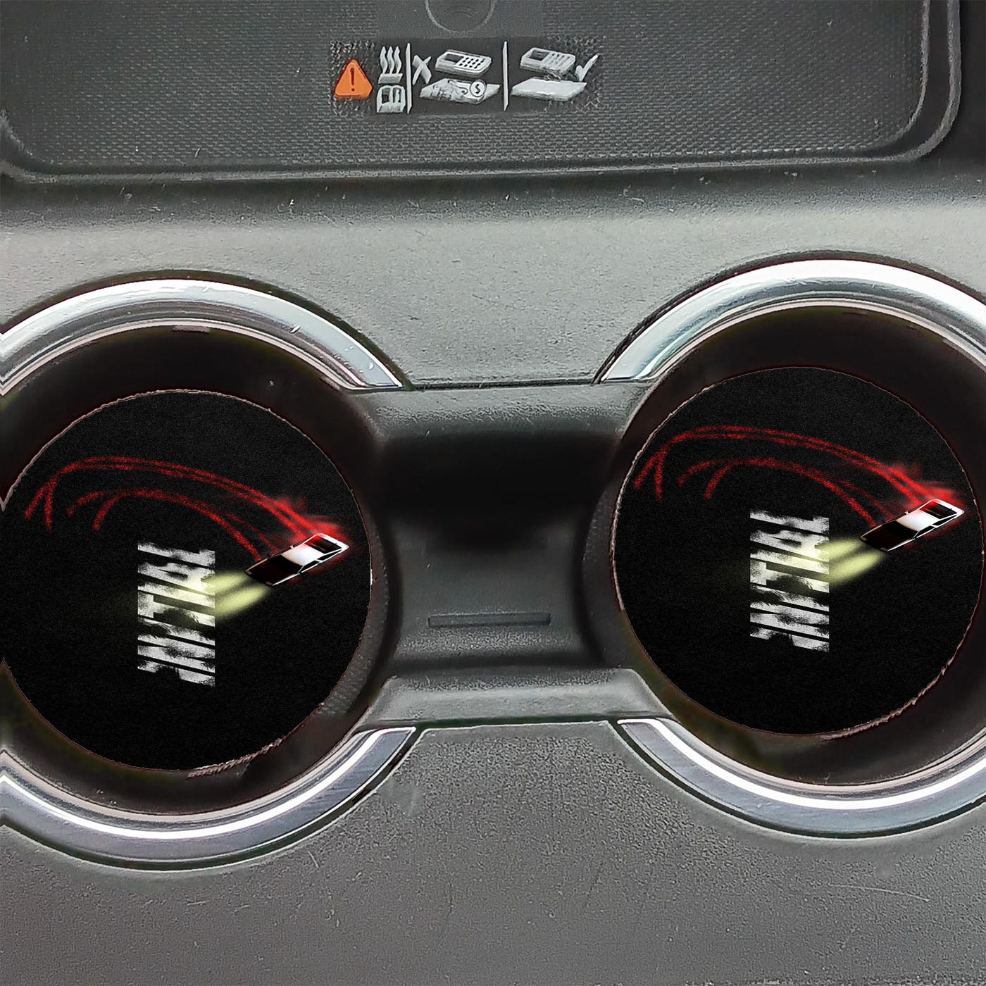 Initial D Drive Car Coasters