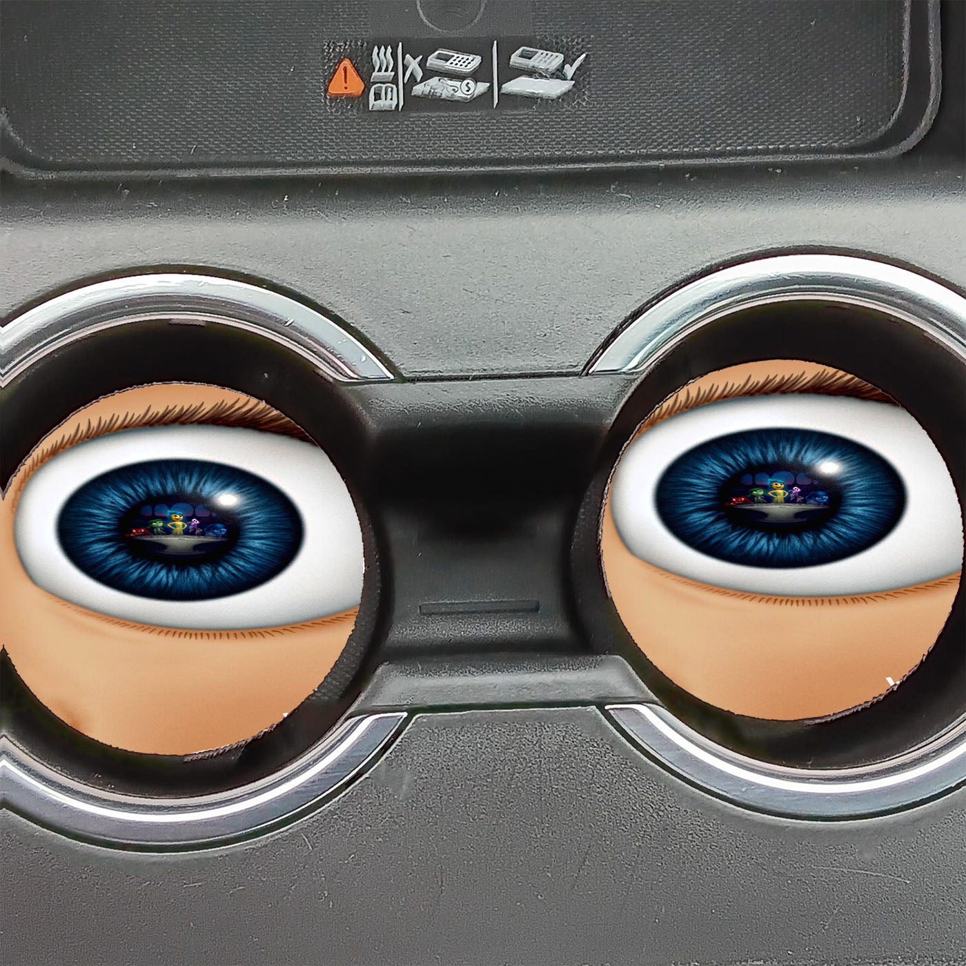 Inside Out Car Coasters