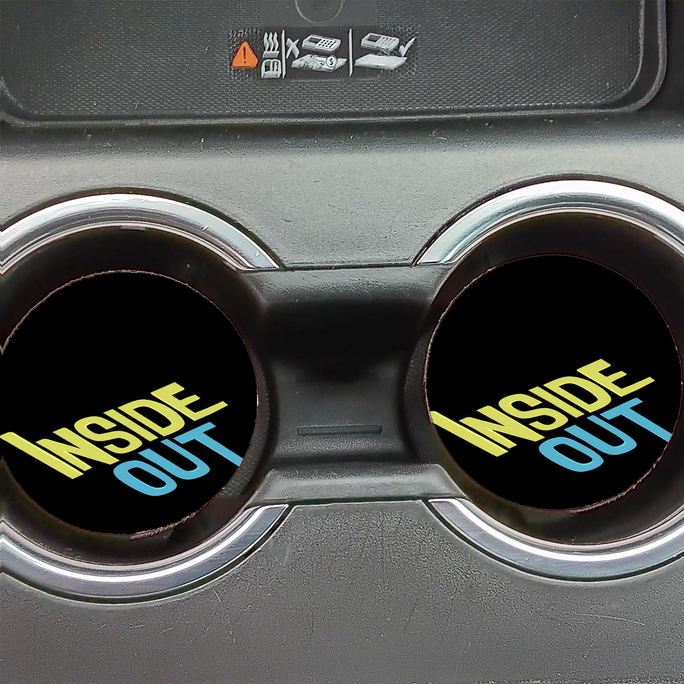 Inside Out Disney Car Coasters