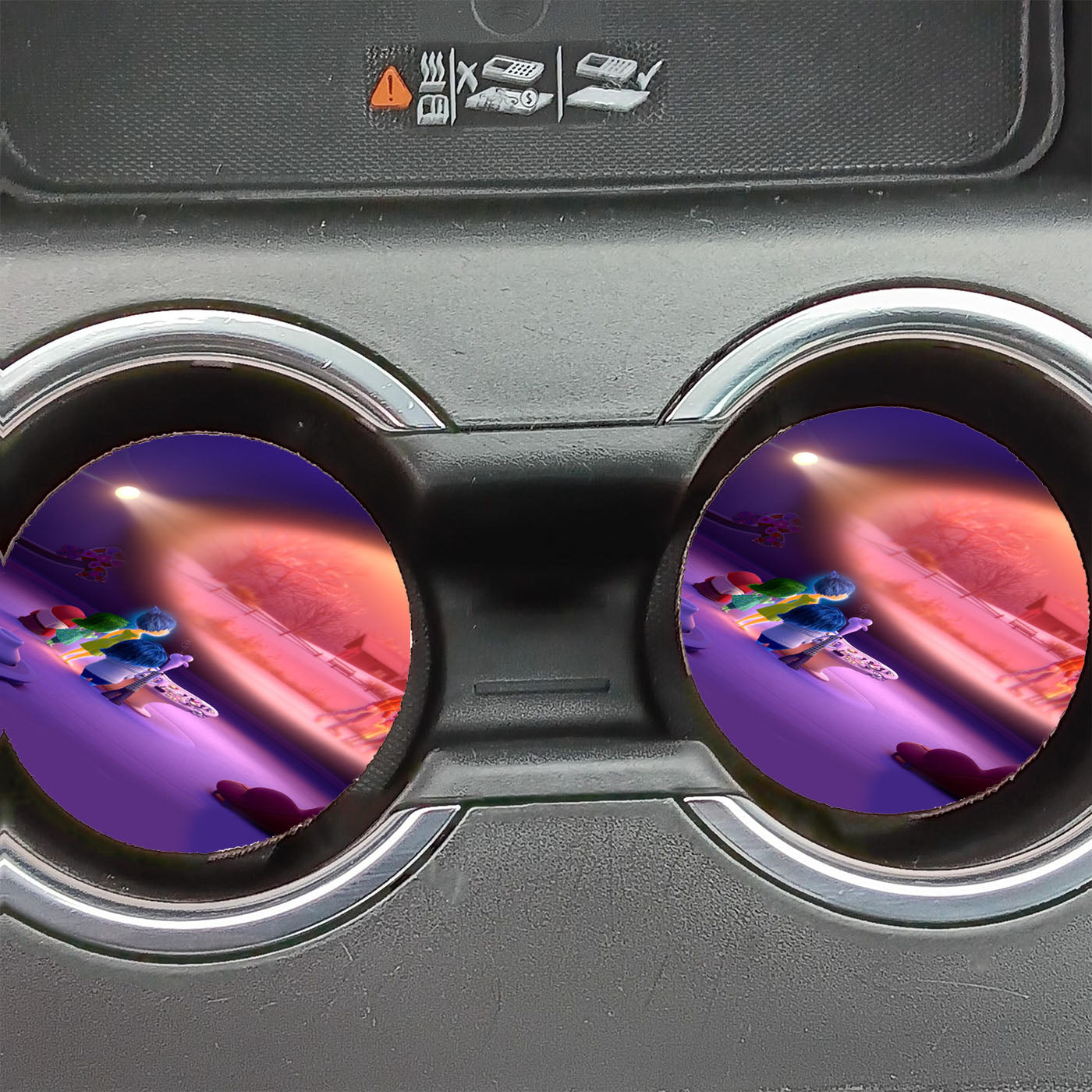 Inside Out Disney Sinopsis Car Coasters