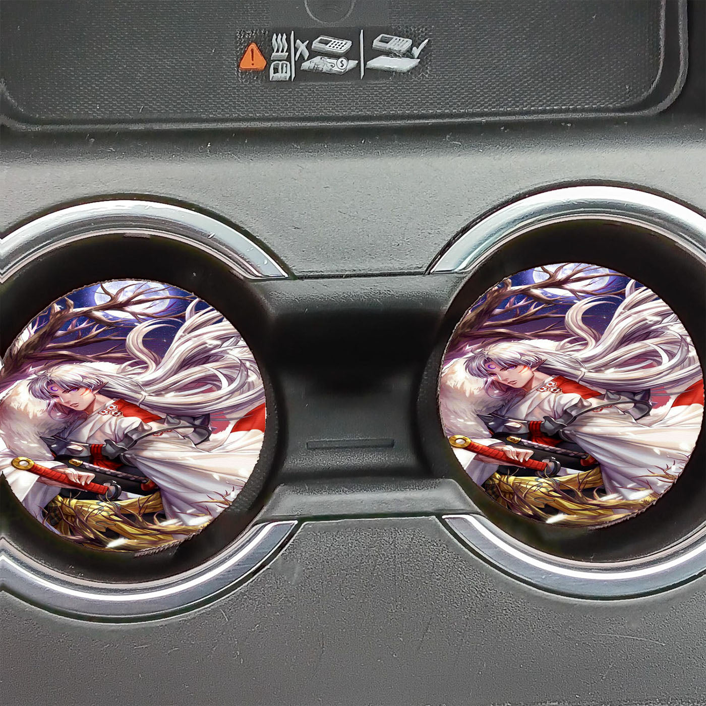 Inuyasha Sesshomaru Car Coasters