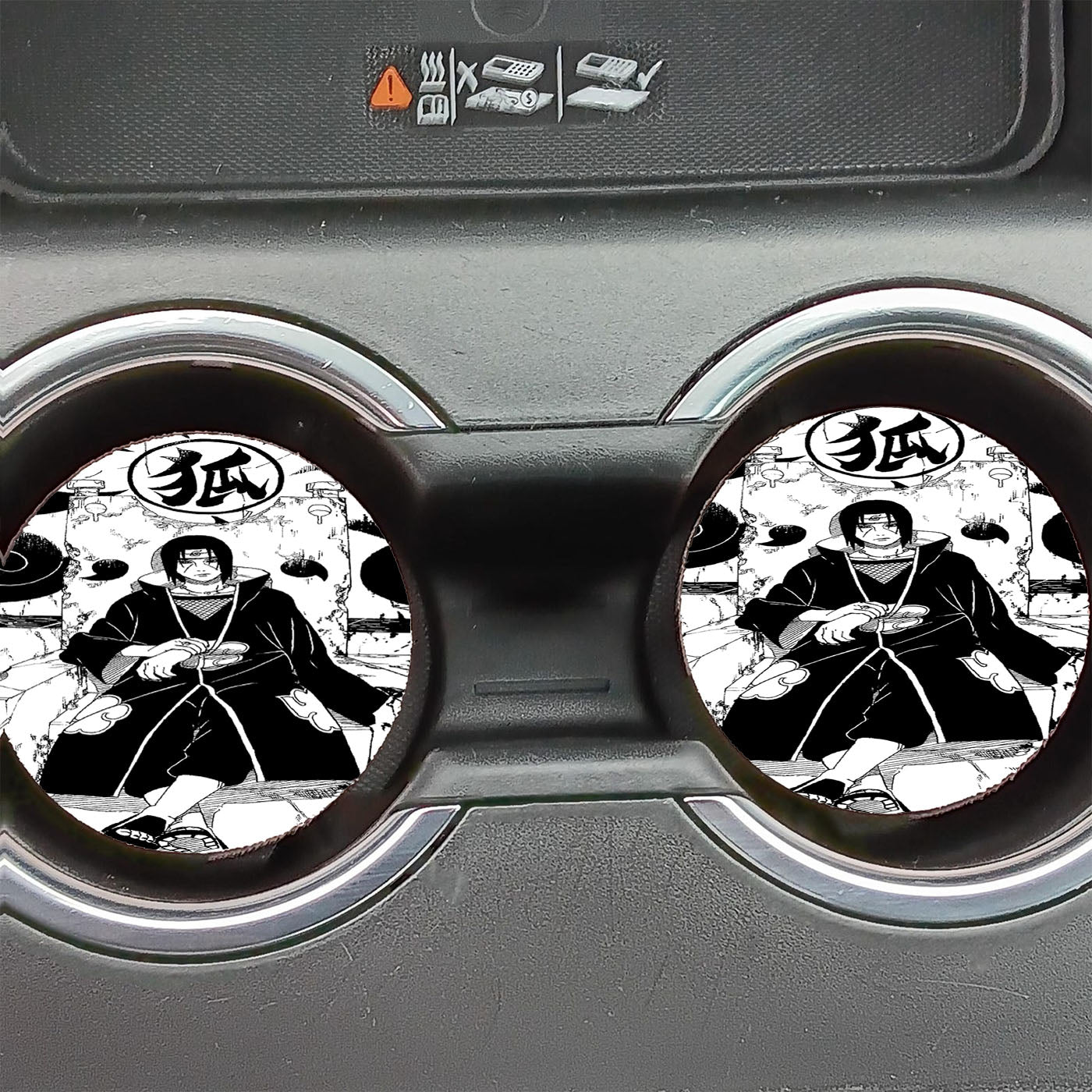 Itachi Uchiha Manga Car Coasters