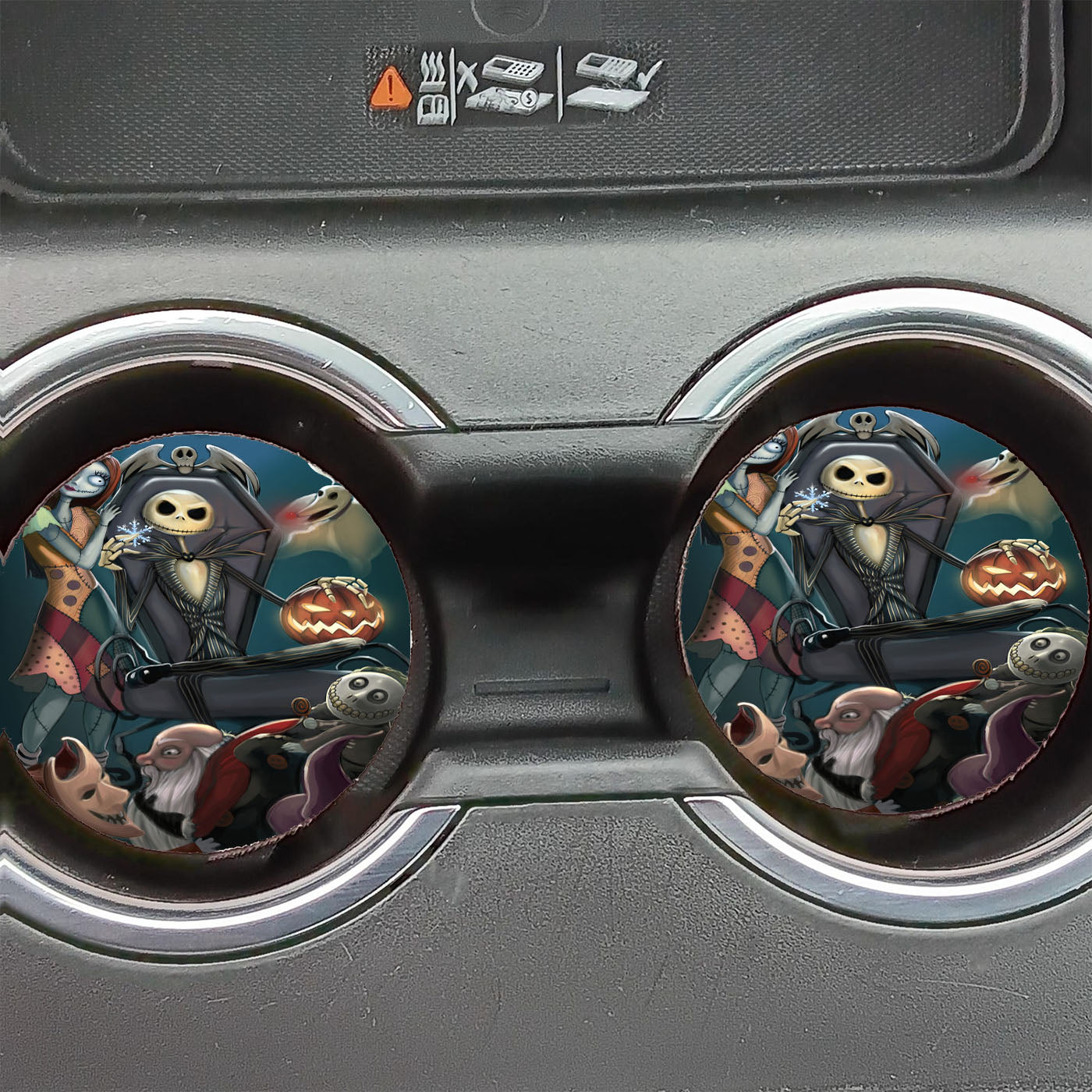 Jack Skellington Nightmare Car Coasters