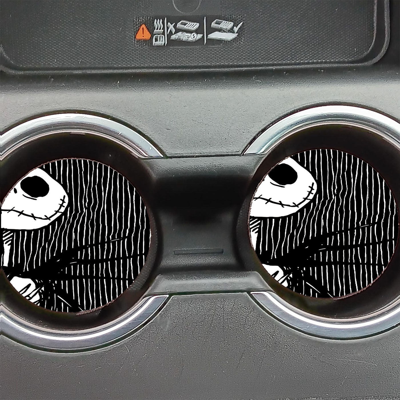 Jack Skellington Sketch Car Coasters