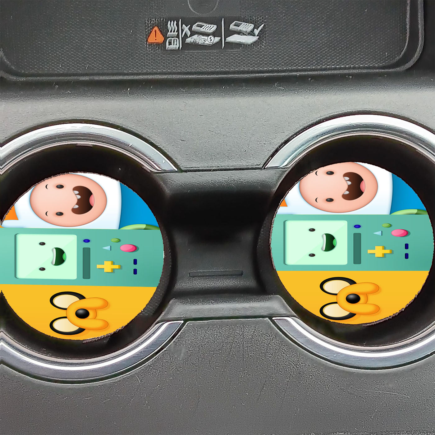 Jake And Finn Car Coasters