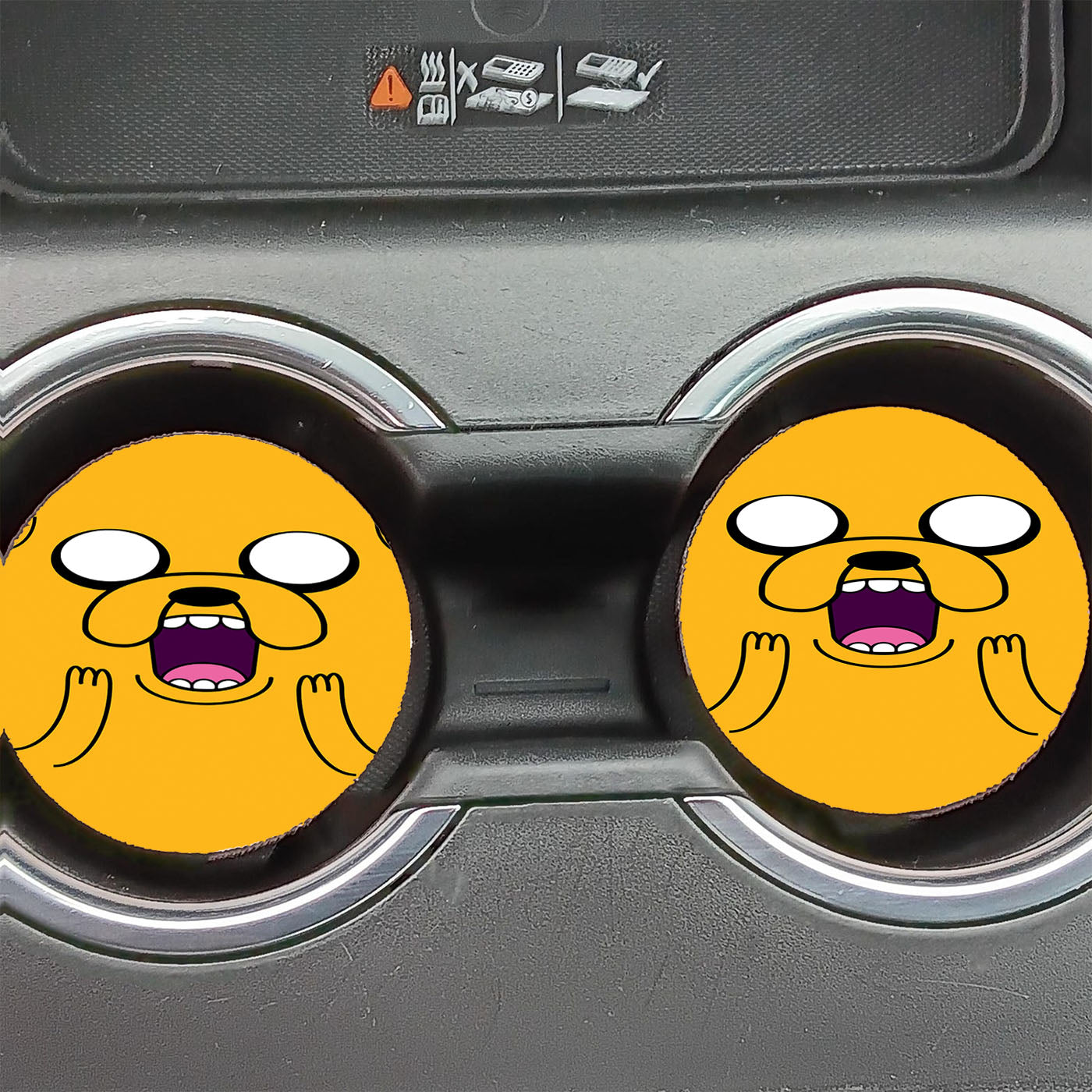 Jake Face Car Coasters