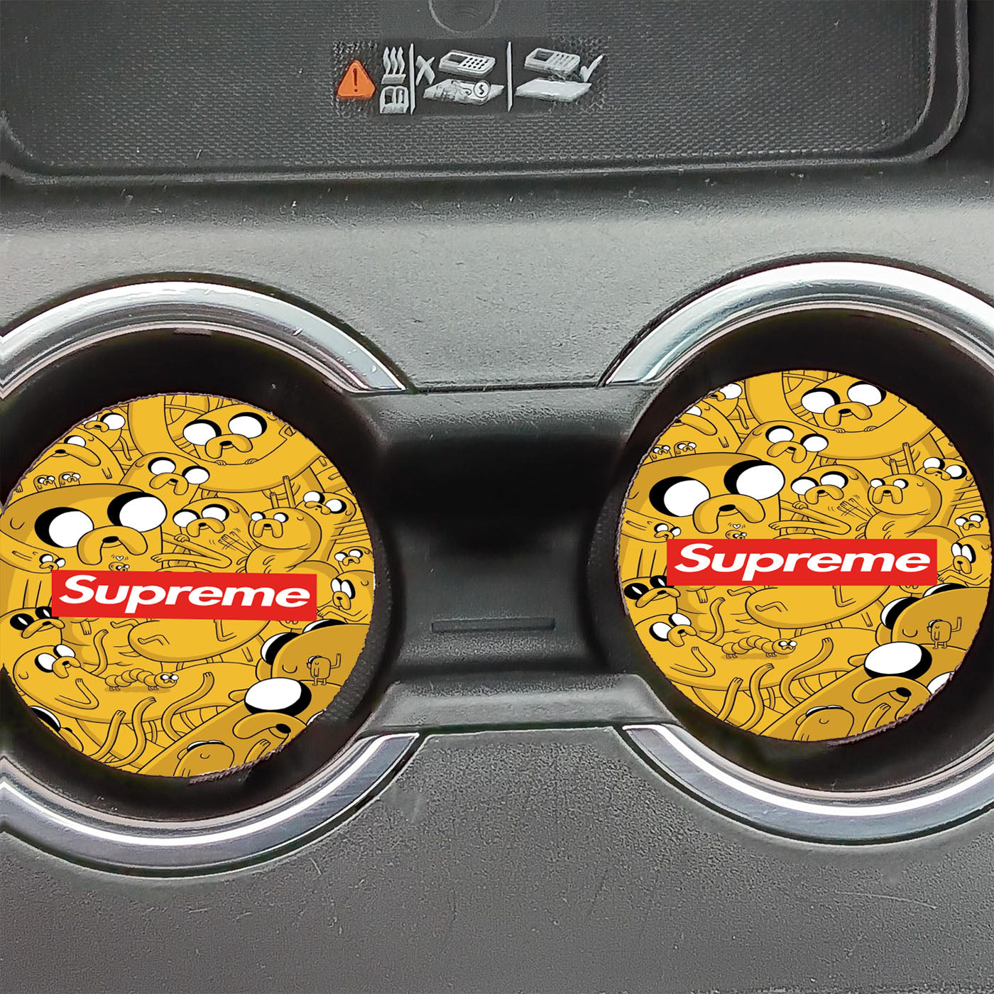 Jake The Dog And Finn The Human Adventure Time Car Coasters