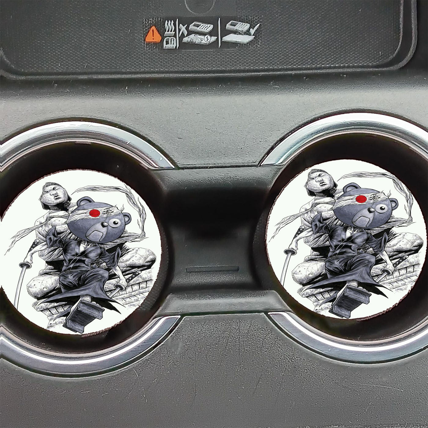 Japan Art Handwork  Car Coasters