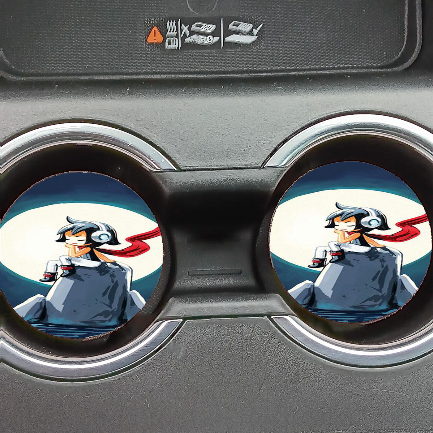Japanese Art Music  Car Coasters