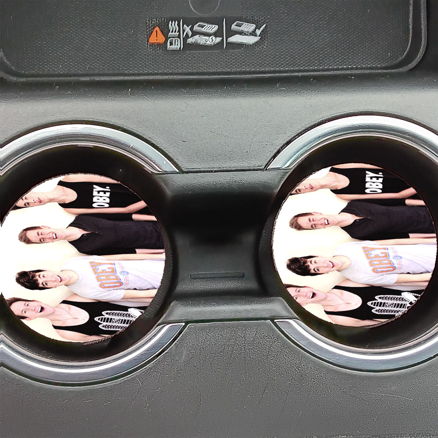 Jc Caylen, Ricky Dillon, Kian Lawley, And Connor Franta Car Coasters