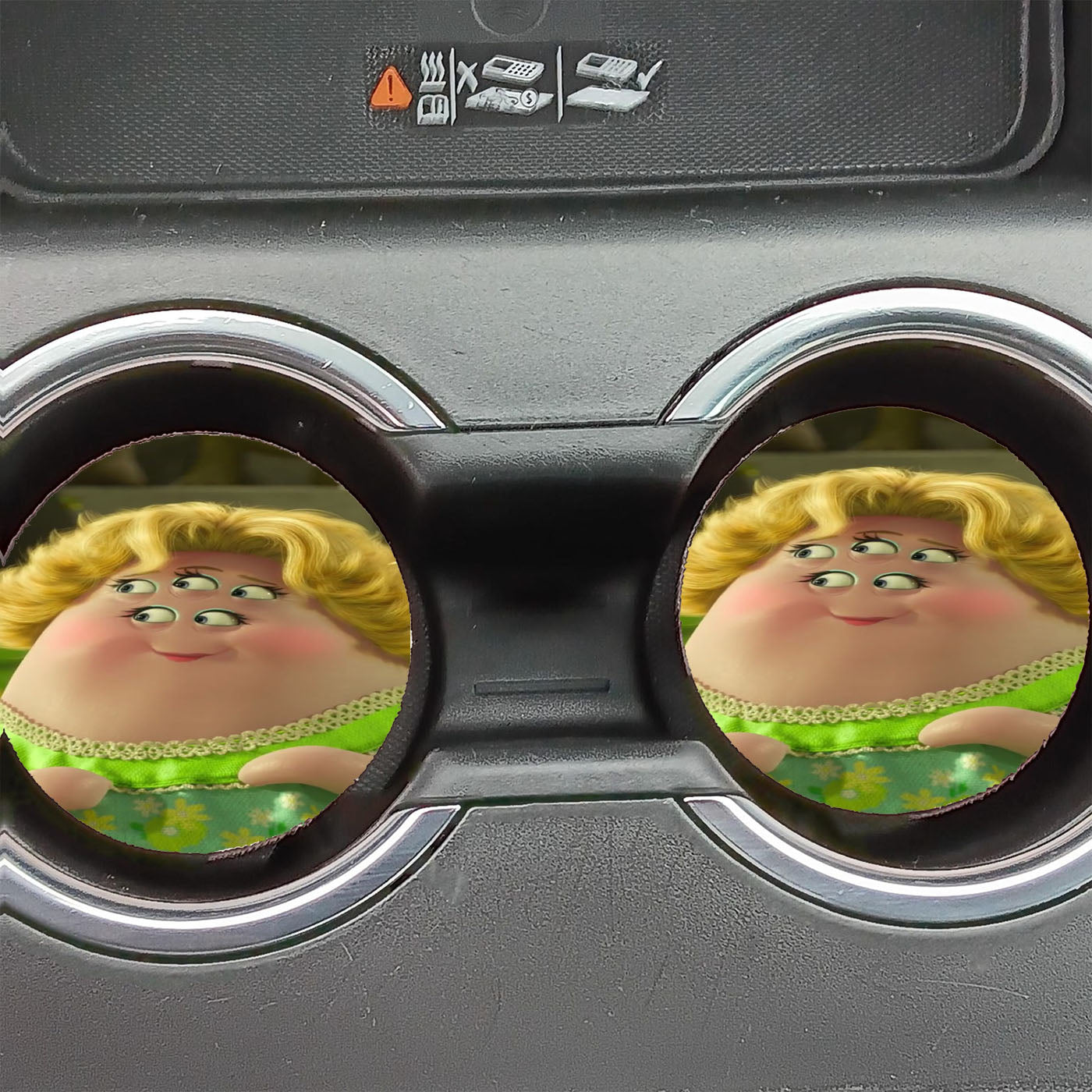 Jeannine Squibbles Monster University Car Coasters
