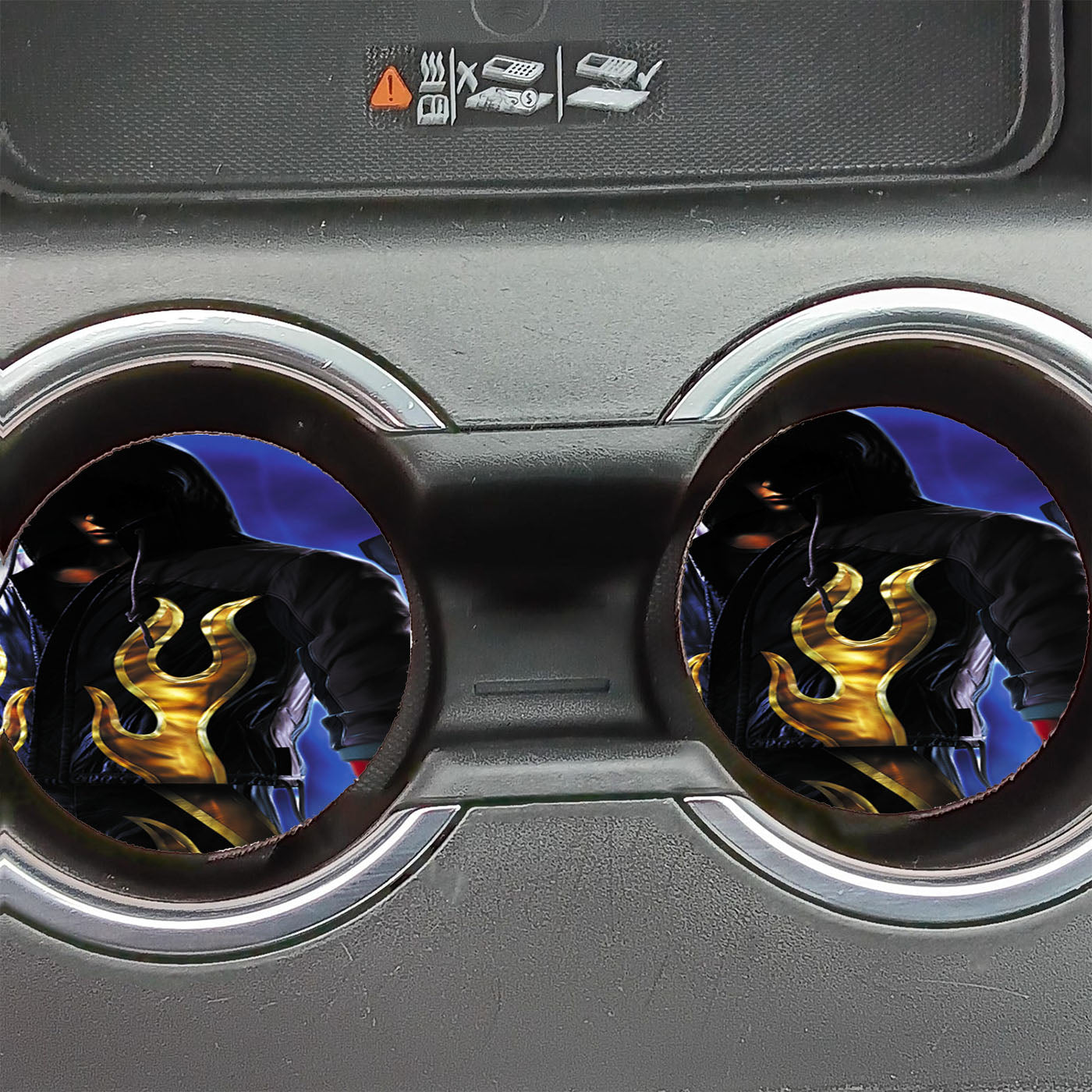 Jin Kazama Tekken Tag Hoodie Car Coasters