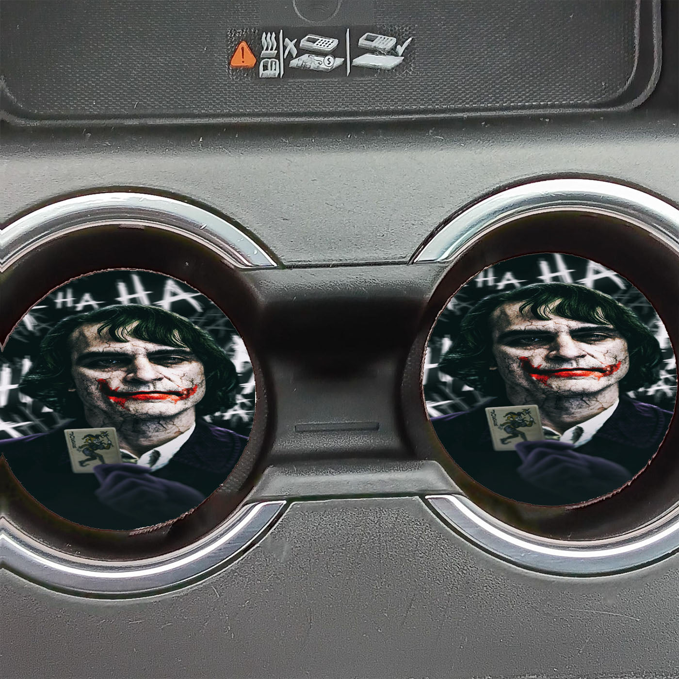 Joaquin Rafael Phoenix Joker Movie Art Car Coasters