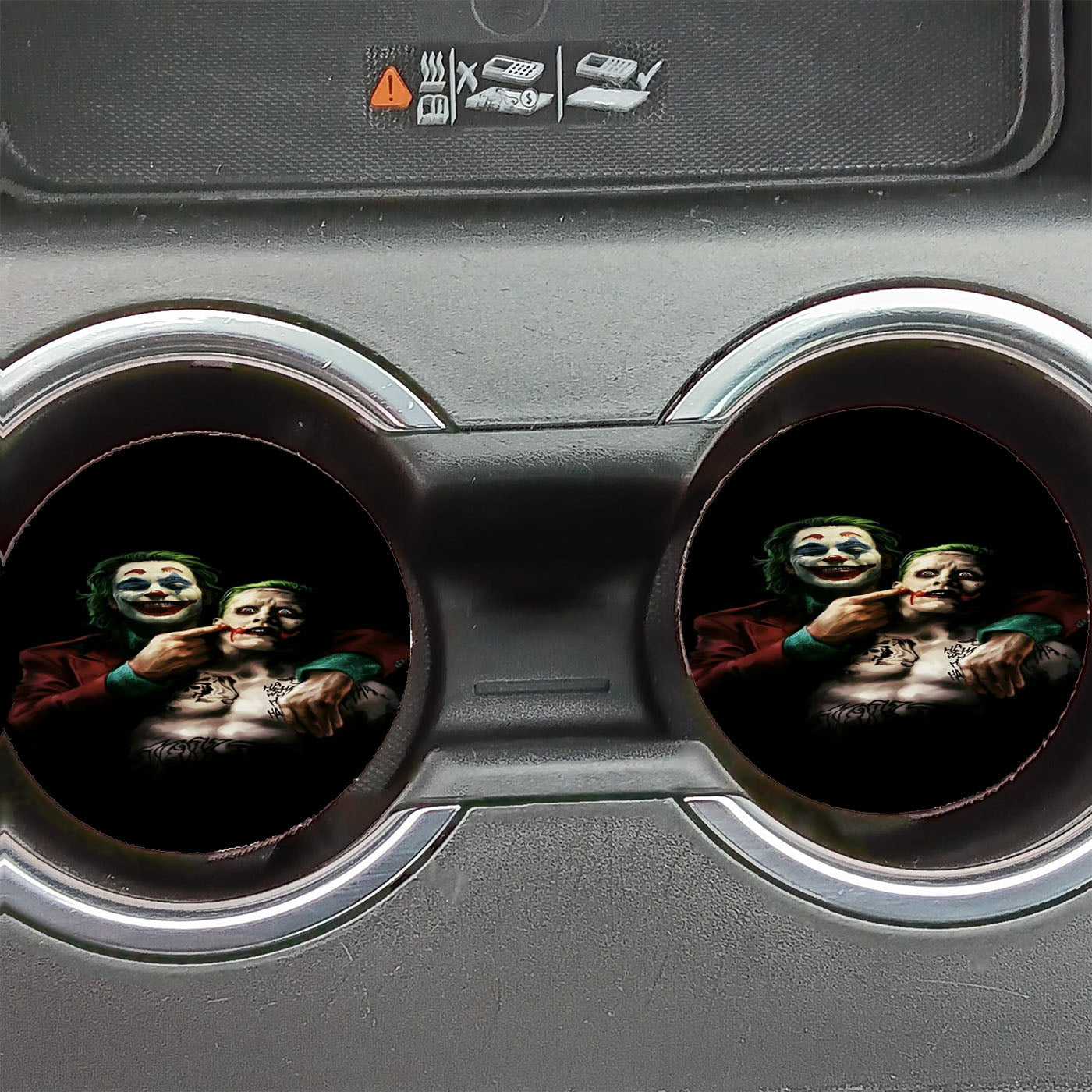 Joker 2019 Wallpaper Car Coasters