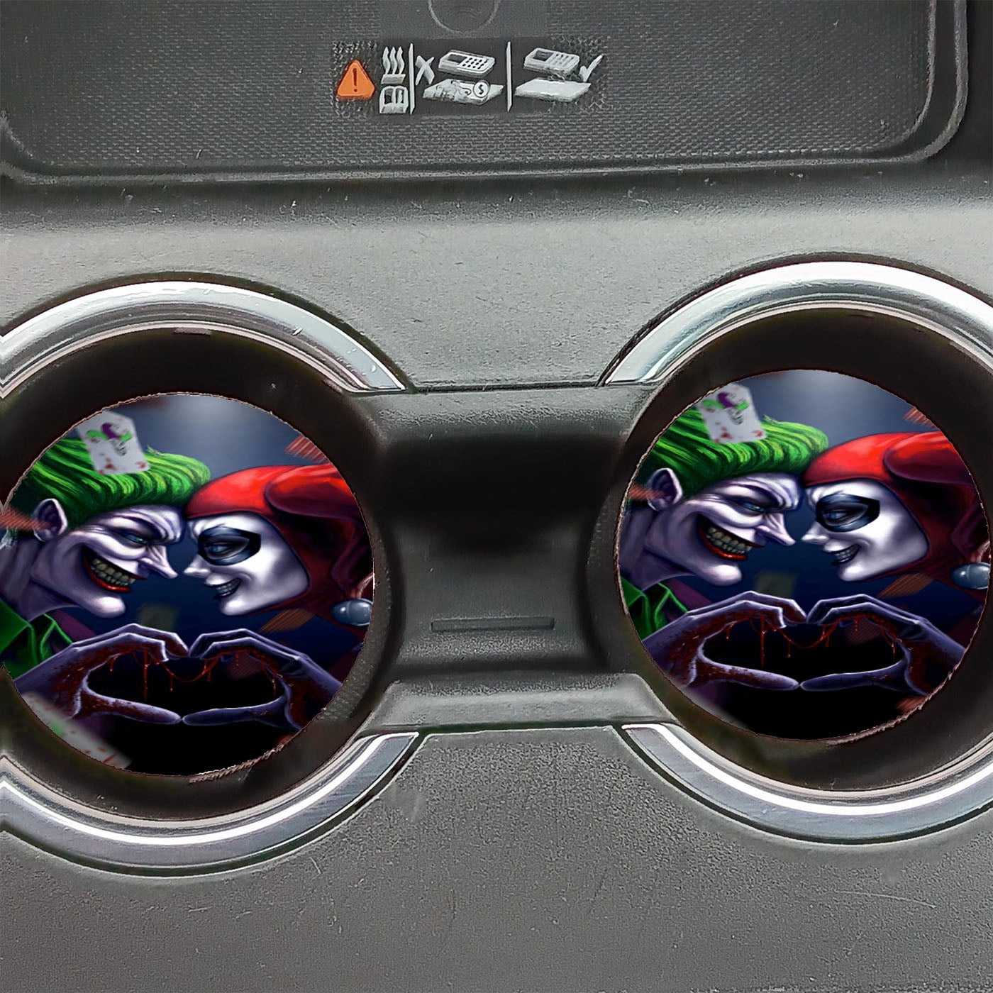 Joker 4 Car Coasters