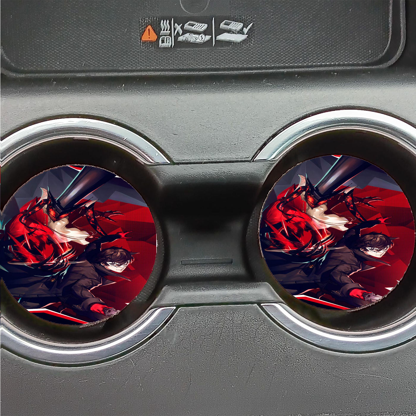 Joker Arsene Wallpapers Car Coasters
