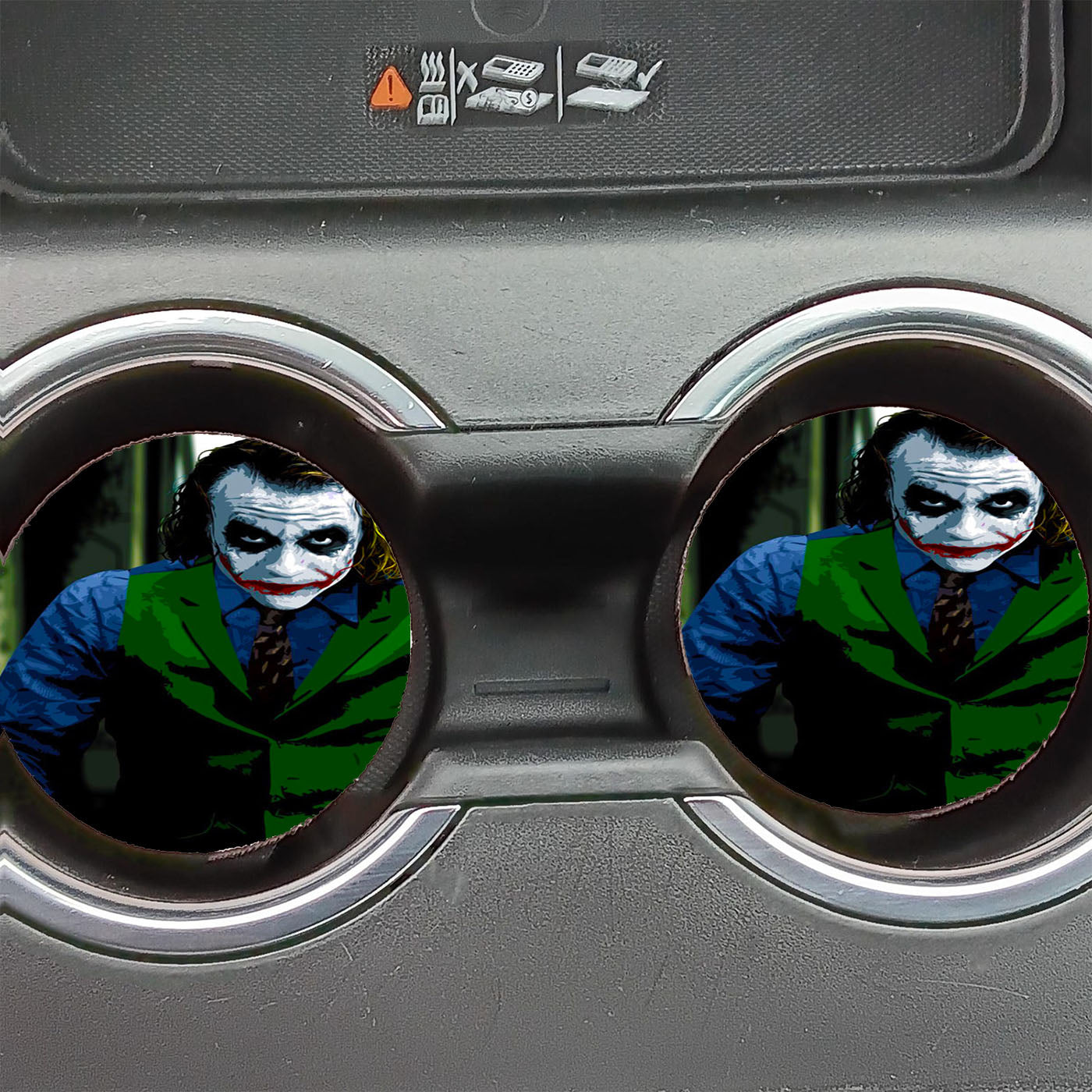 Joker Artwork Car Coasters